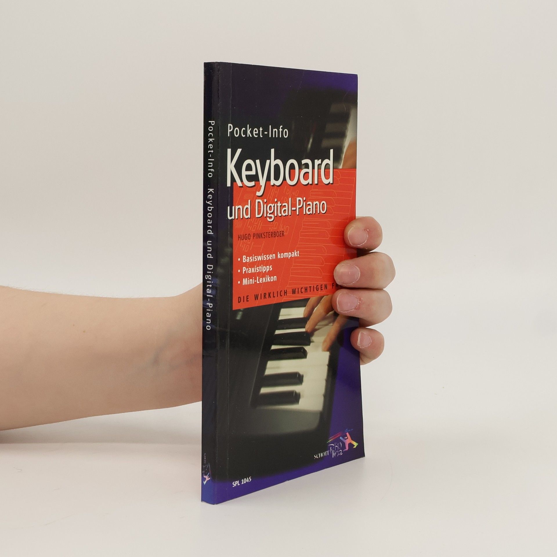 Hugo Pinksterboer Pocket-Info Keyboard und Digital-Piano