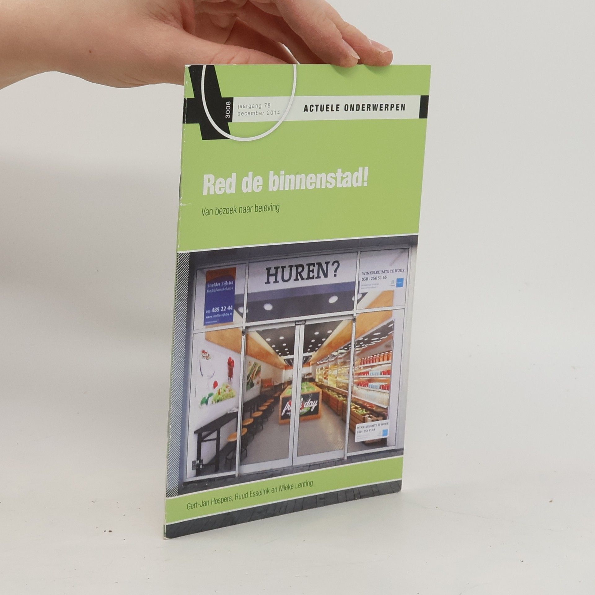 Gert-Jan Hospers Red de binnenstad!