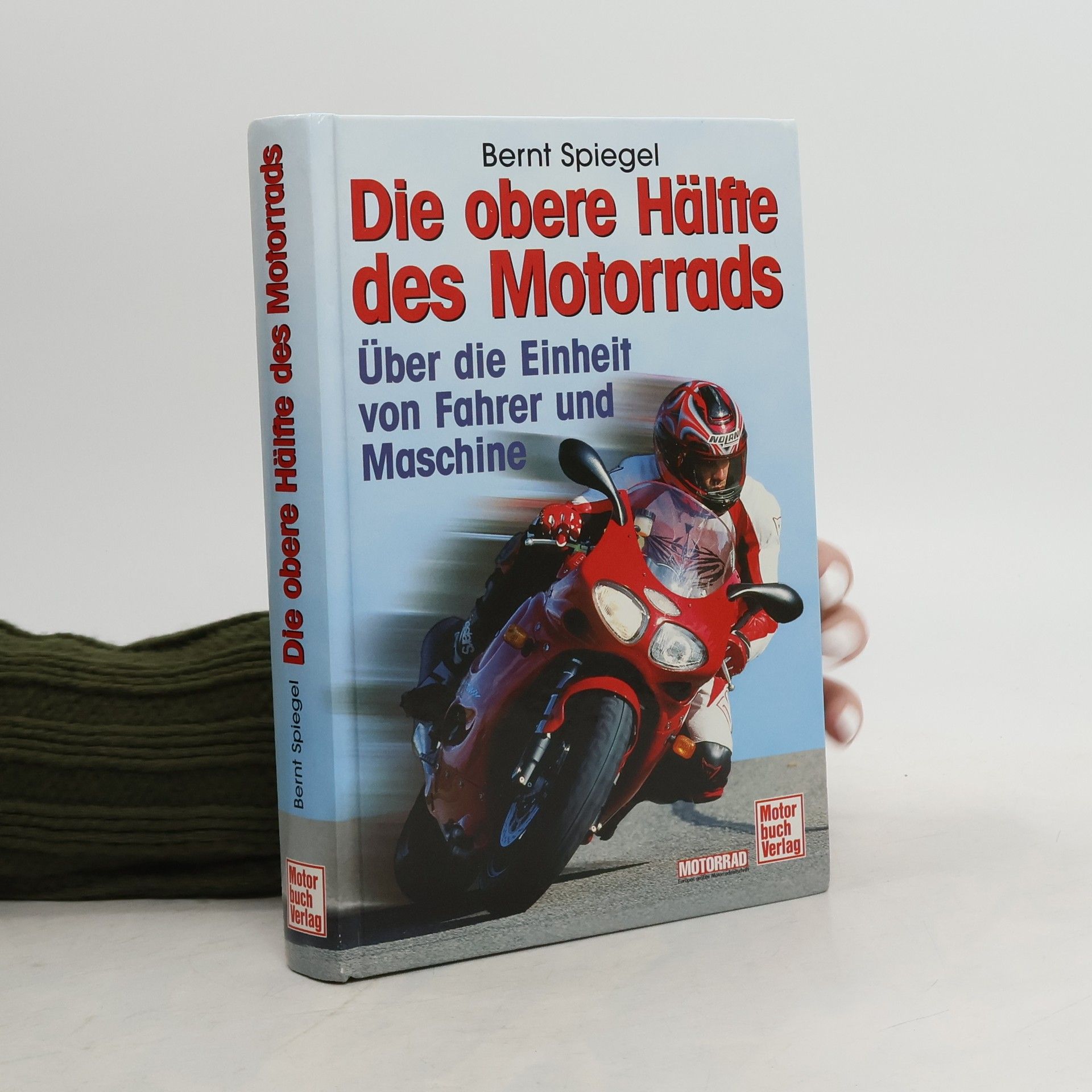 Bernt Spiegel Die obere Hälfte des Motorrads.