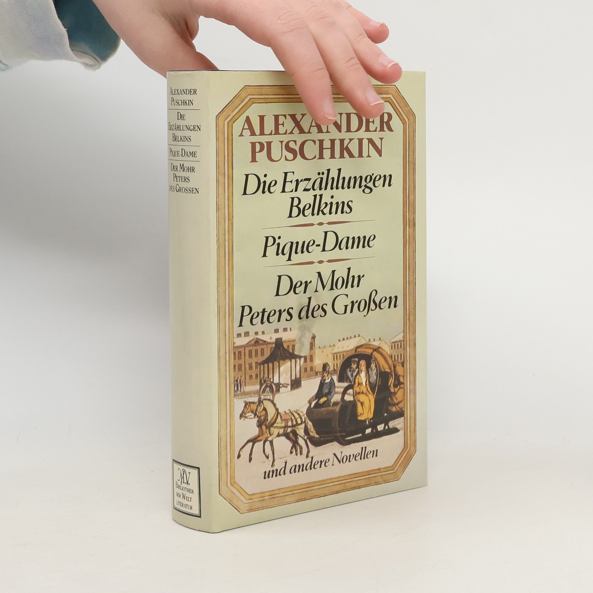 Alexander Pushkin Die Erzählungen Belkins. Pique-Dame. Der Mohr Peters des Großen