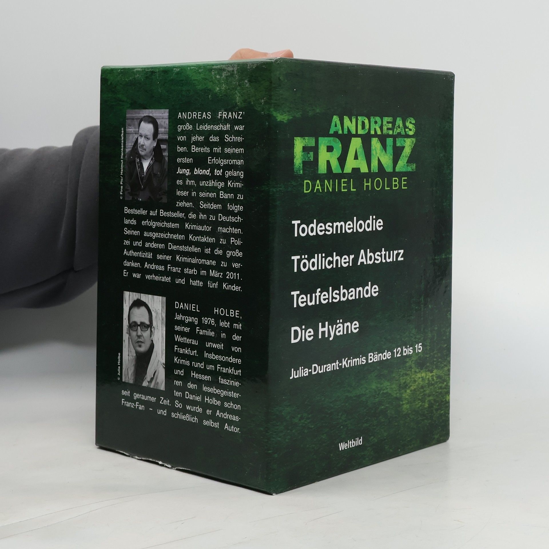 Andreas Franz Todesmelodie. Tödlicher Absturz. Teufelsbande. Die Hyäne