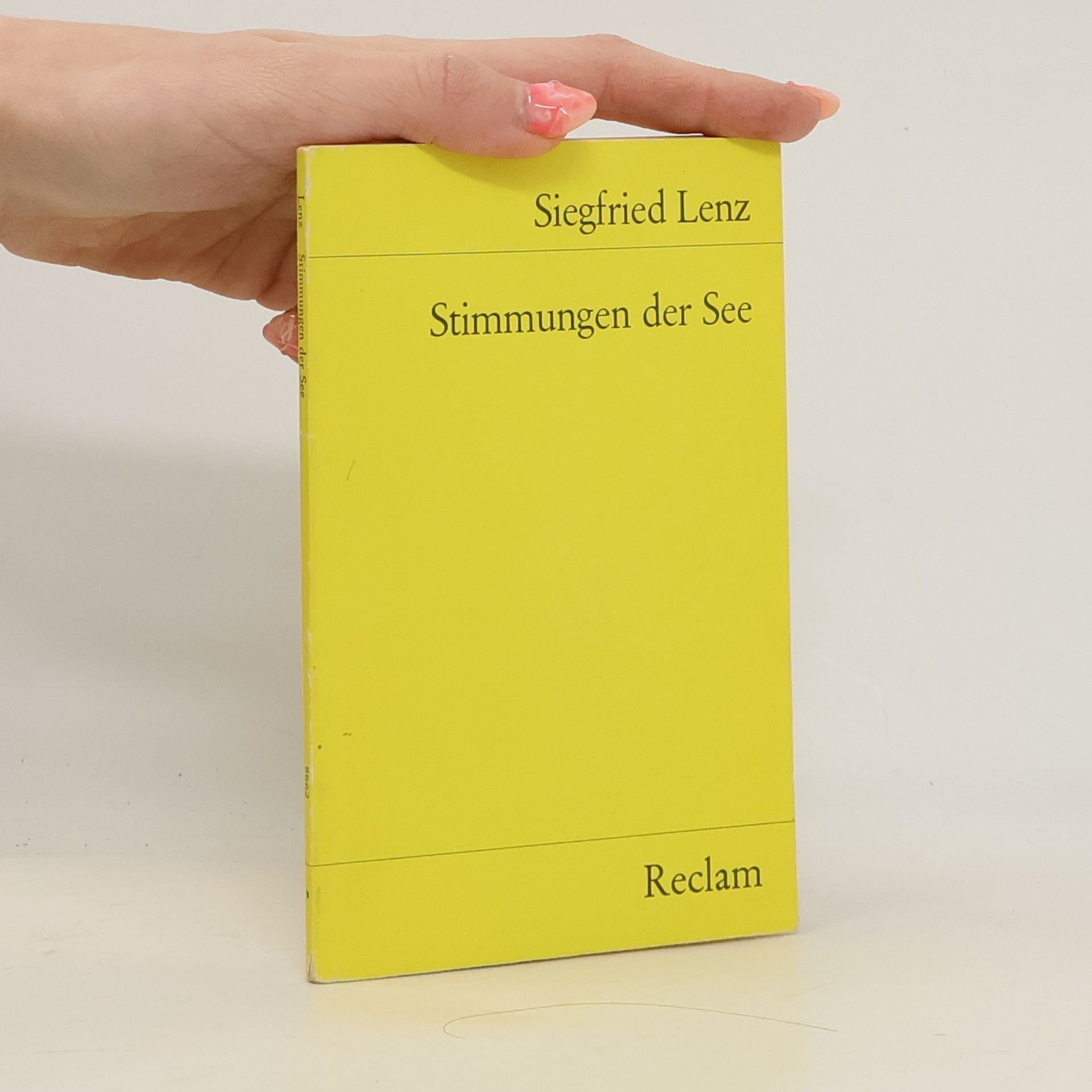 Siegfried Lenz Stimmungen der See. Erzählungen