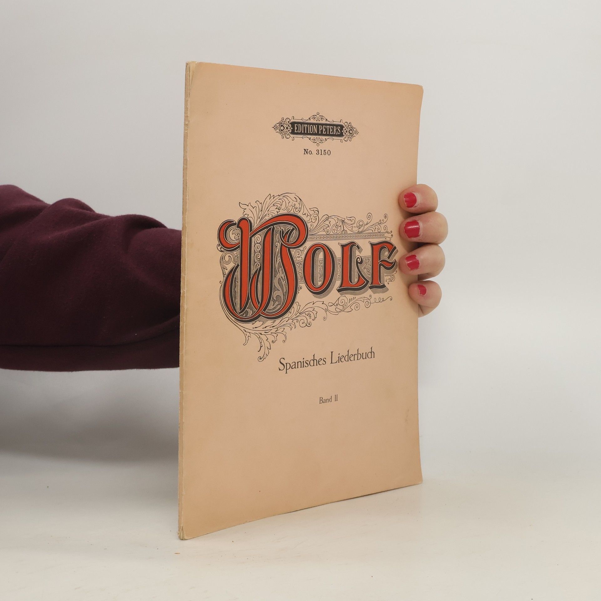 Hugo Wolf Spanisches Liederbuch Band II.