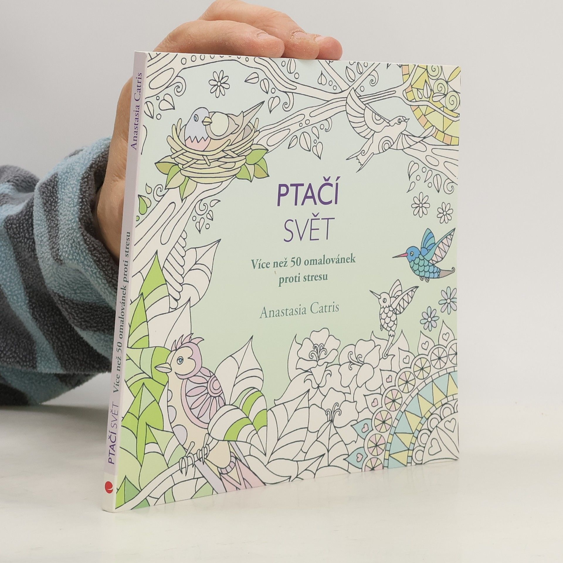 Anastasia Catris Ptačí svět: Více než 50 omalovánek proti stresu