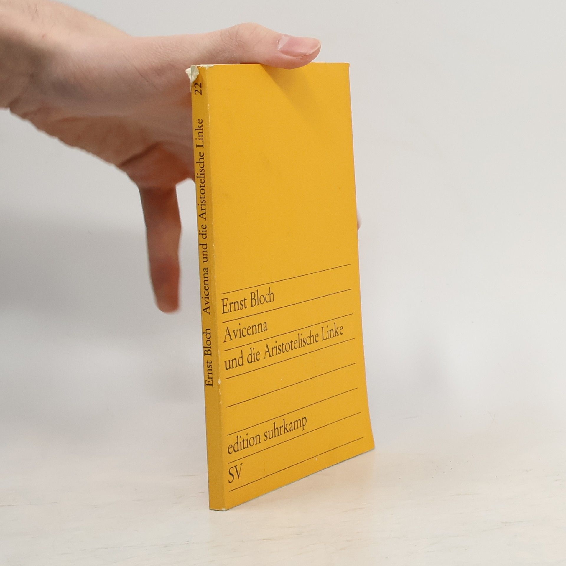 Ernst Bloch Avicenna und die Aristotelische Linke