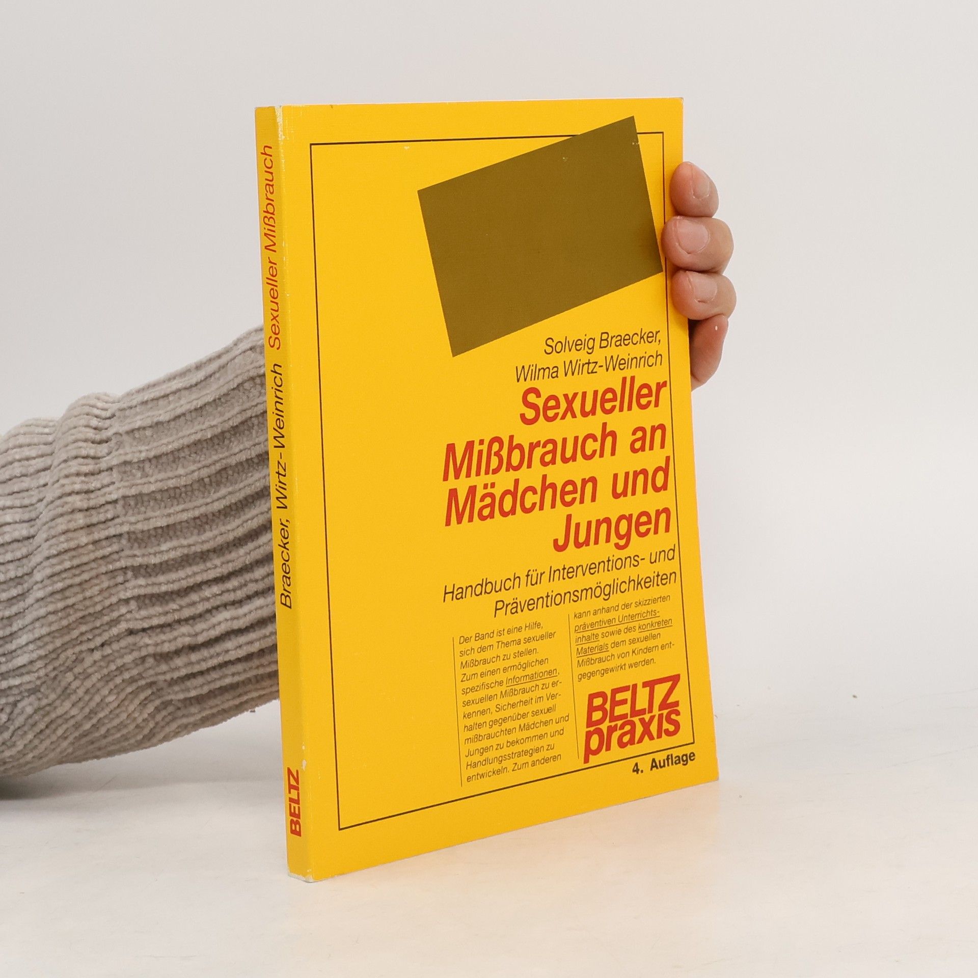 Solveig Braecker Sexueller Missbrauch von Jungen und Mädchen