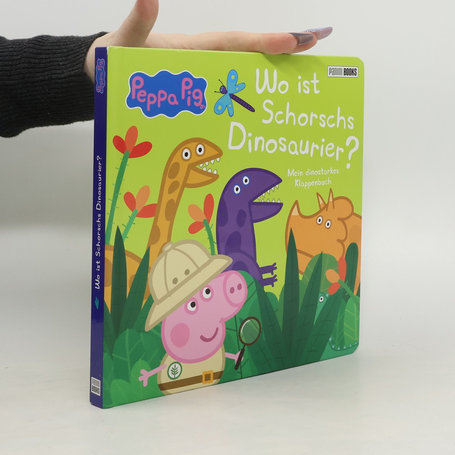 Panini Peppa Pig: Wo ist Schorschs Dinosaurier? - Mein dinostarkes Klappenbuch