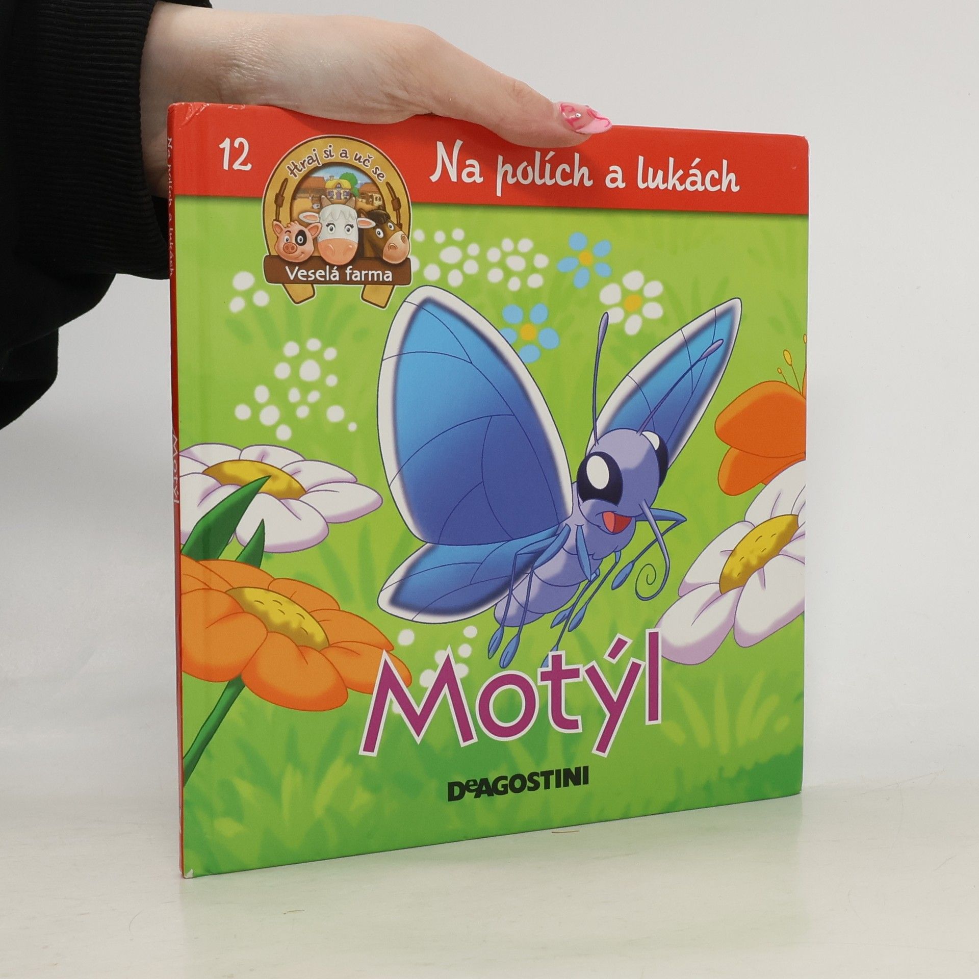 Kolektiv autorů Na polích a lukách 12. Motýl