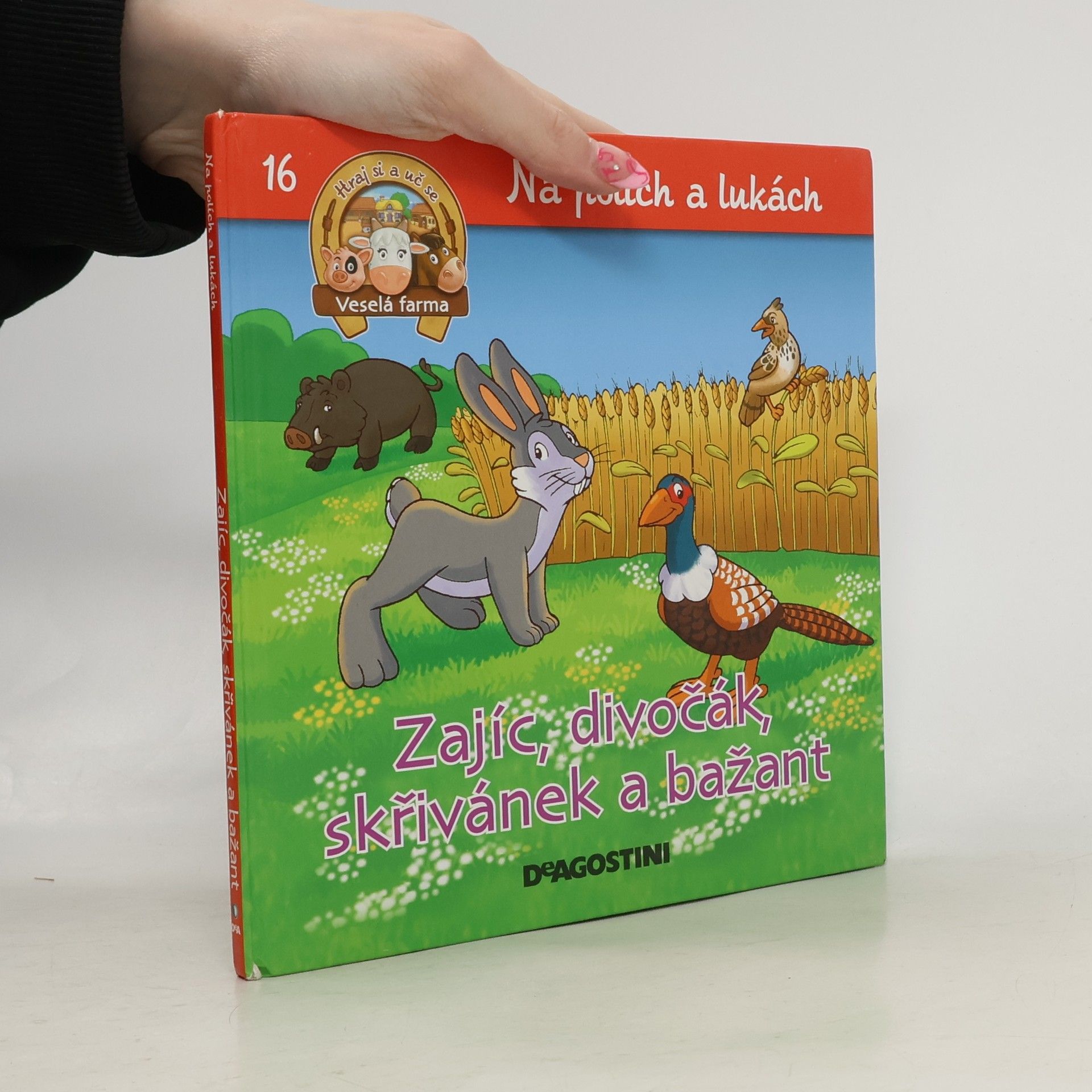 Autorenkollektiv Na polích a lukách 16. Zajíc, divočák, skřivánek a bažant