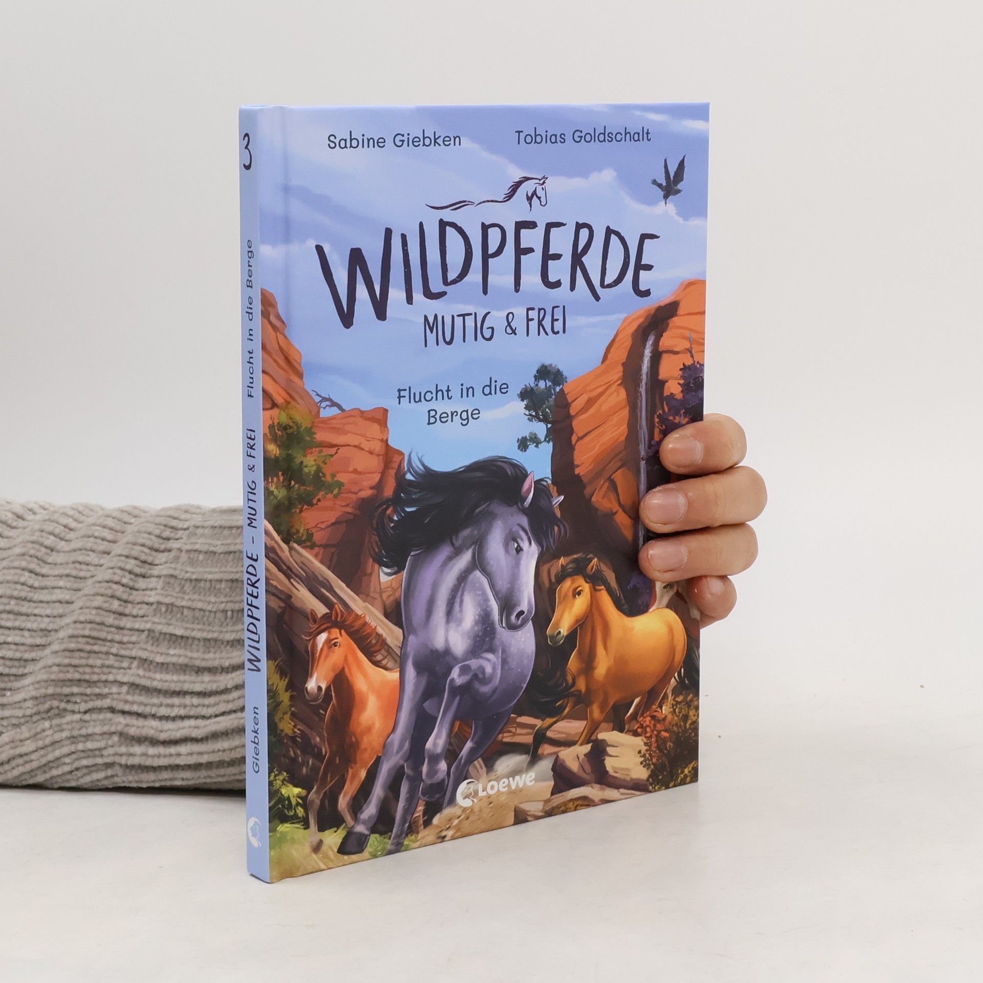 Sabine Giebken Wildpferde - mutig und frei (Band 3) - Flucht in die Berge