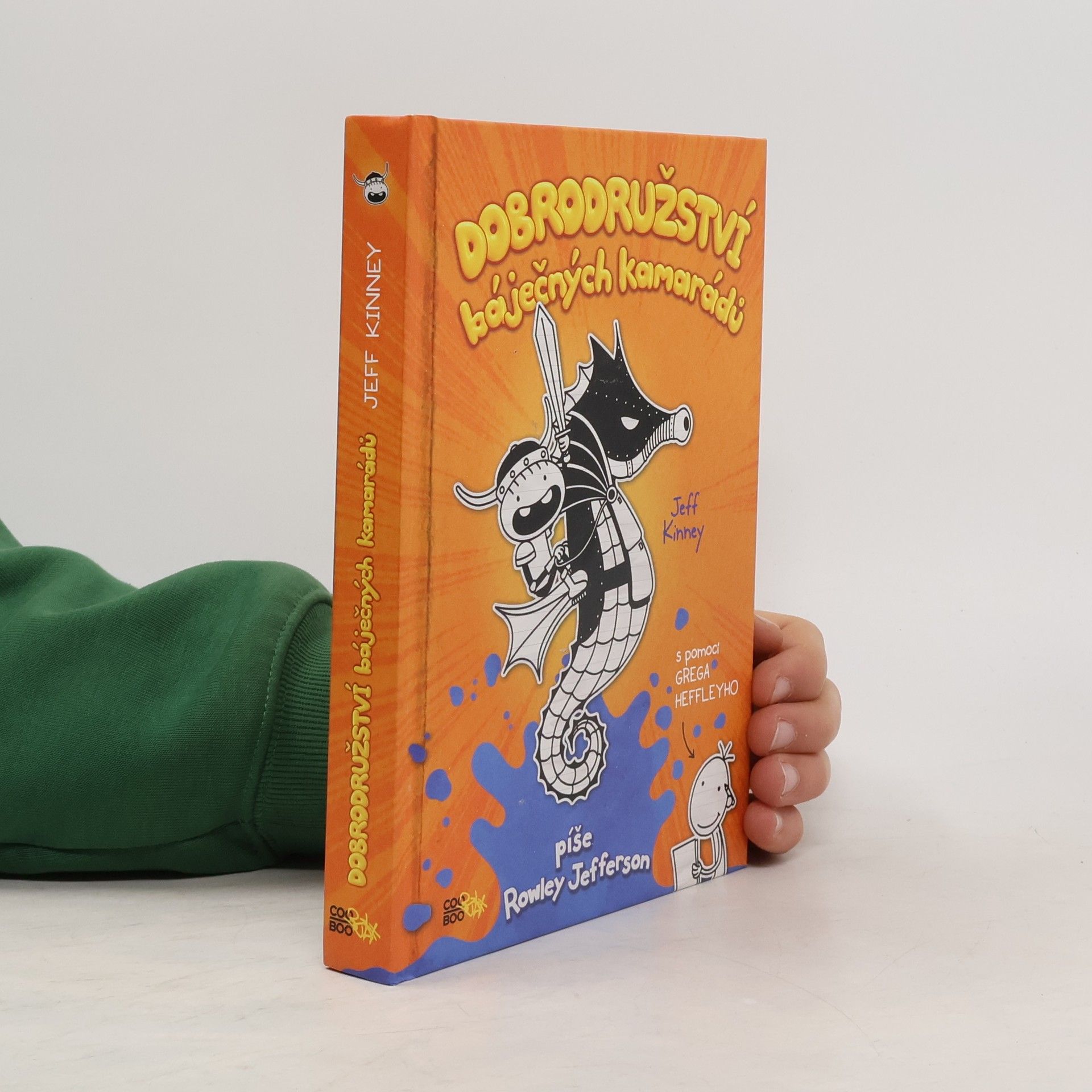 Jeff Kinney Dobrodružství báječných kamarádů. Píše Rowley Jefferson