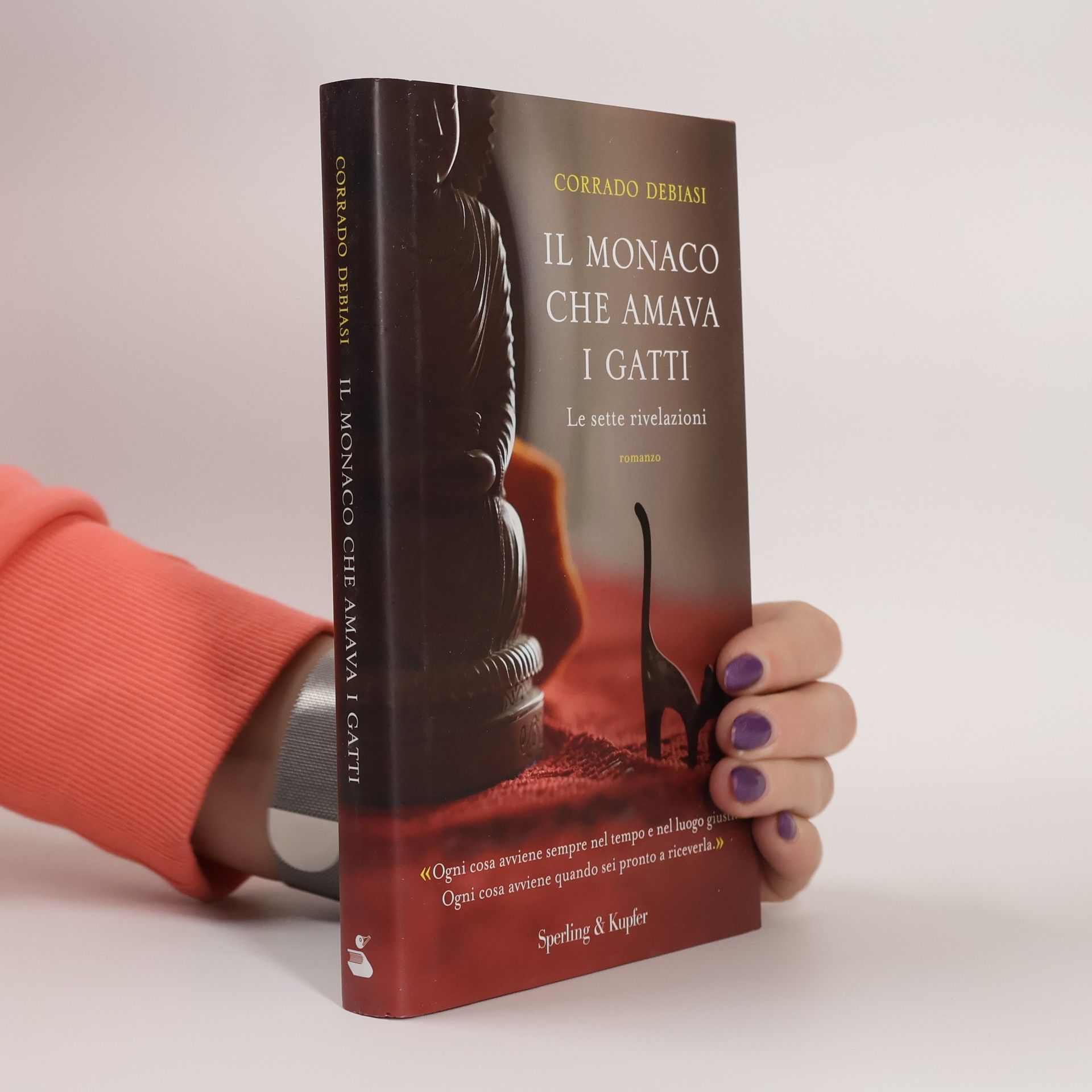 Corrado Debiasi Il monaco che amava i gatti. Le sette rivelazioni