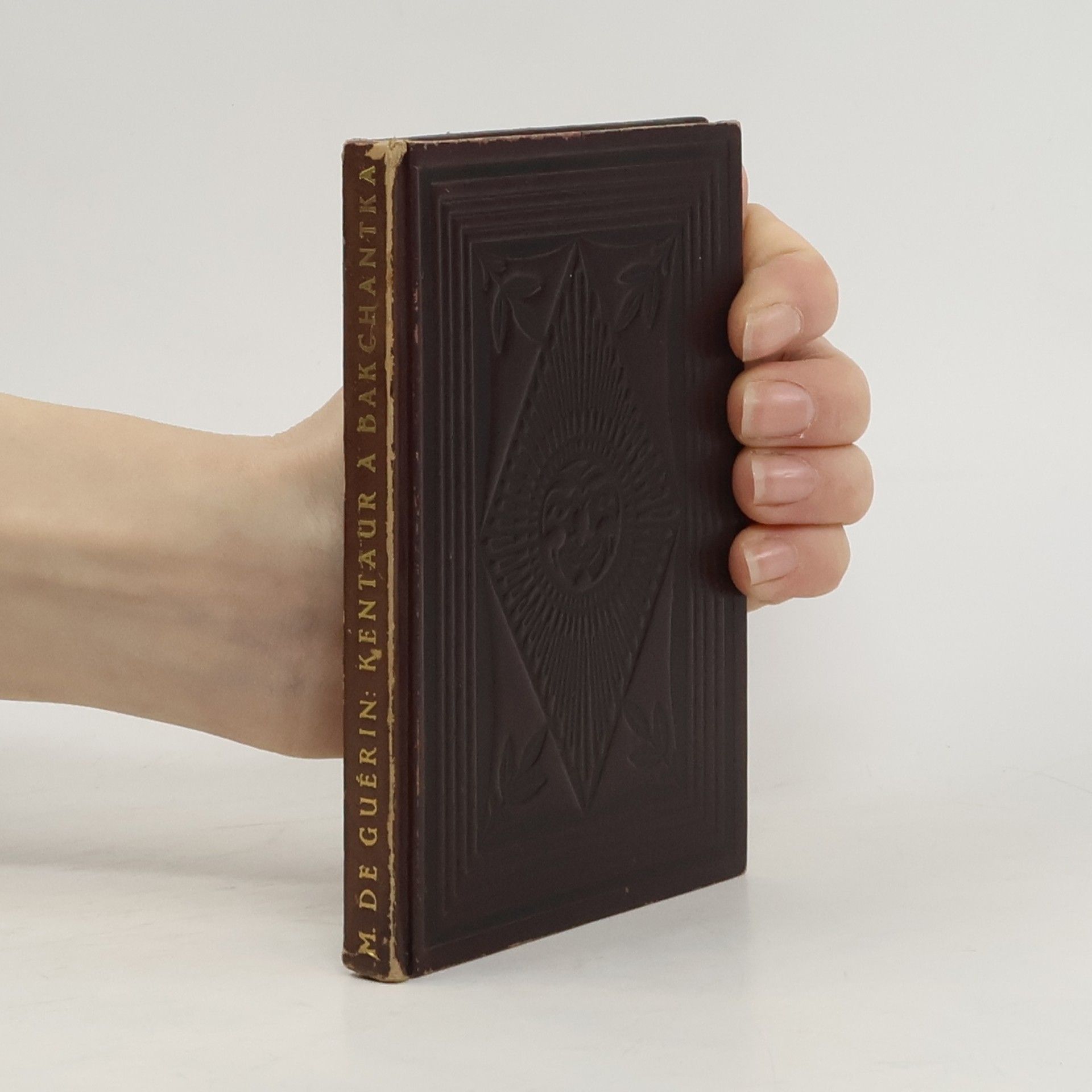 Maurice de Guérin Kentaur a bakchantka