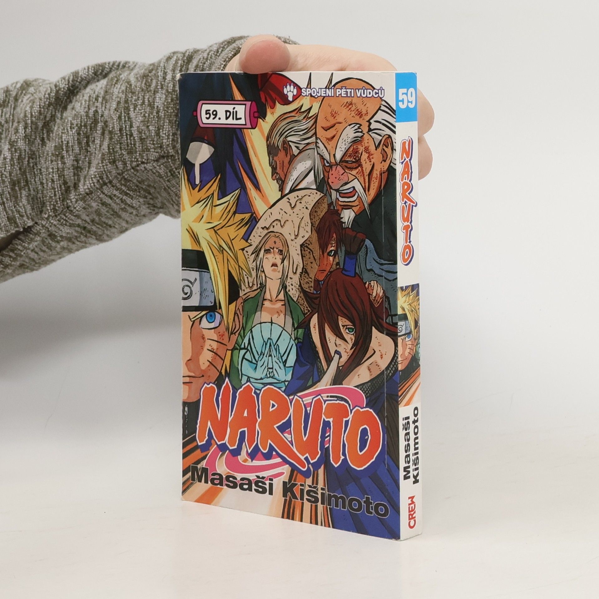 Masashi Kishimoto Naruto 59. díl - Spojení pěti vůdců
