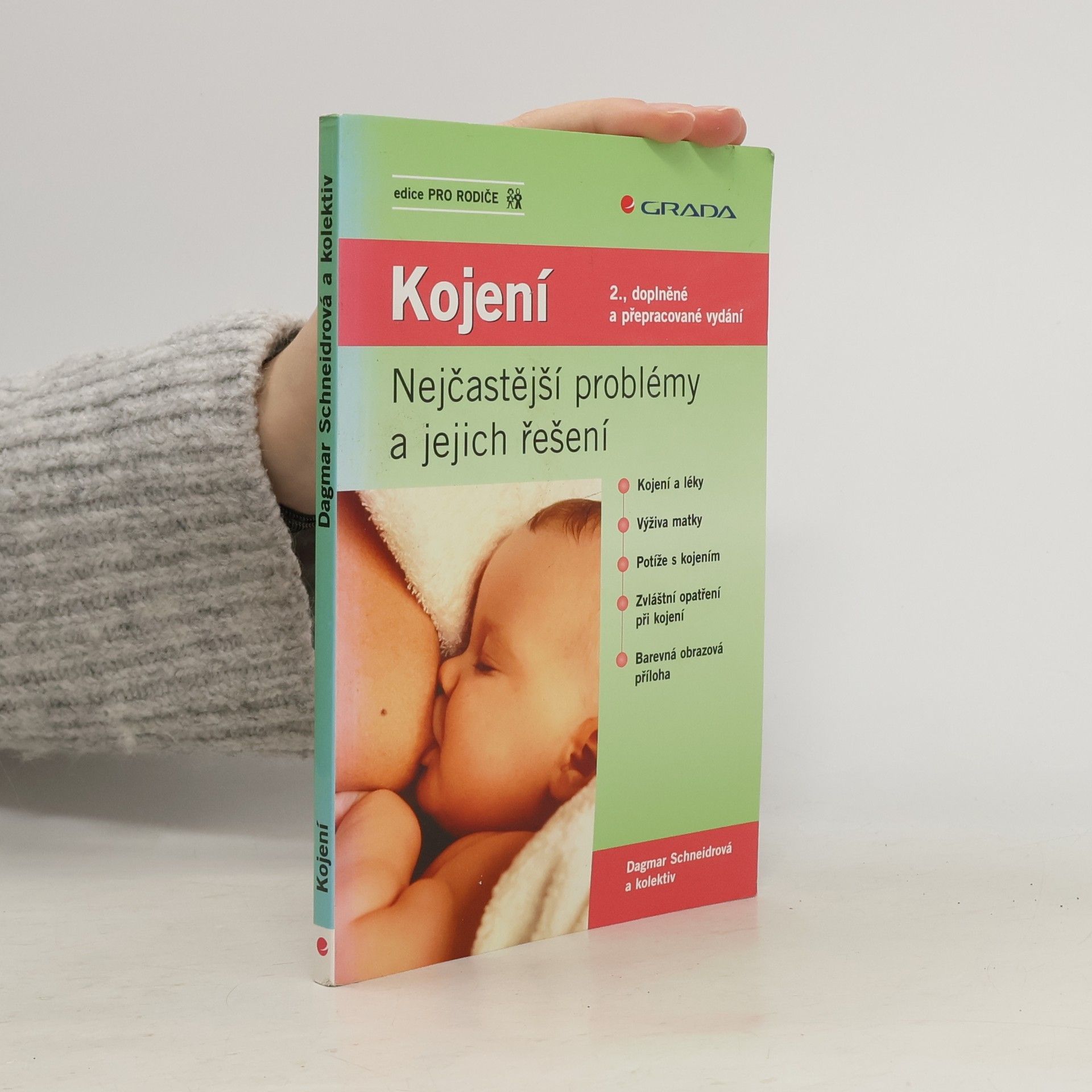 Dagmar Schneidrová Kojení. Nejčastější problémy a jejich řešení