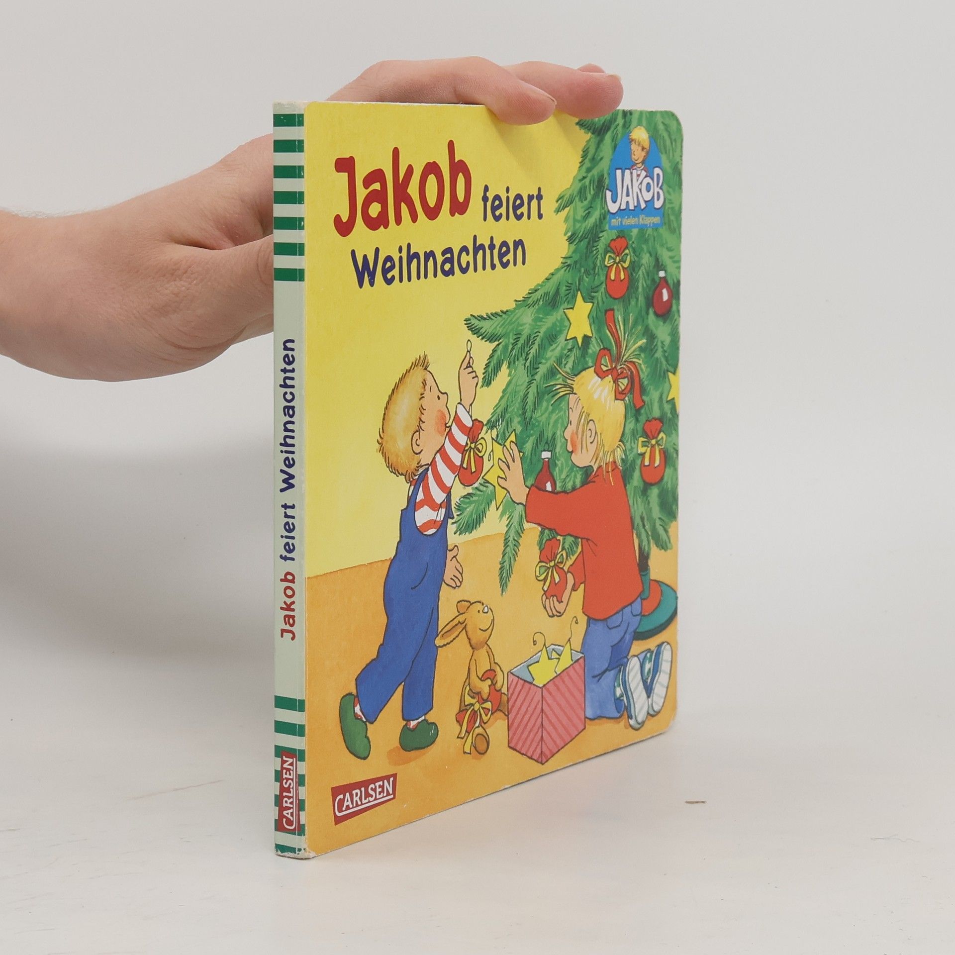 Sandra Grimm Jakob-Bücher: Jakob feiert Weihnachten: Pappbilderbuch rund um die Weihnachtszeit ab 1,5 Jahren (Kleiner Jakob)