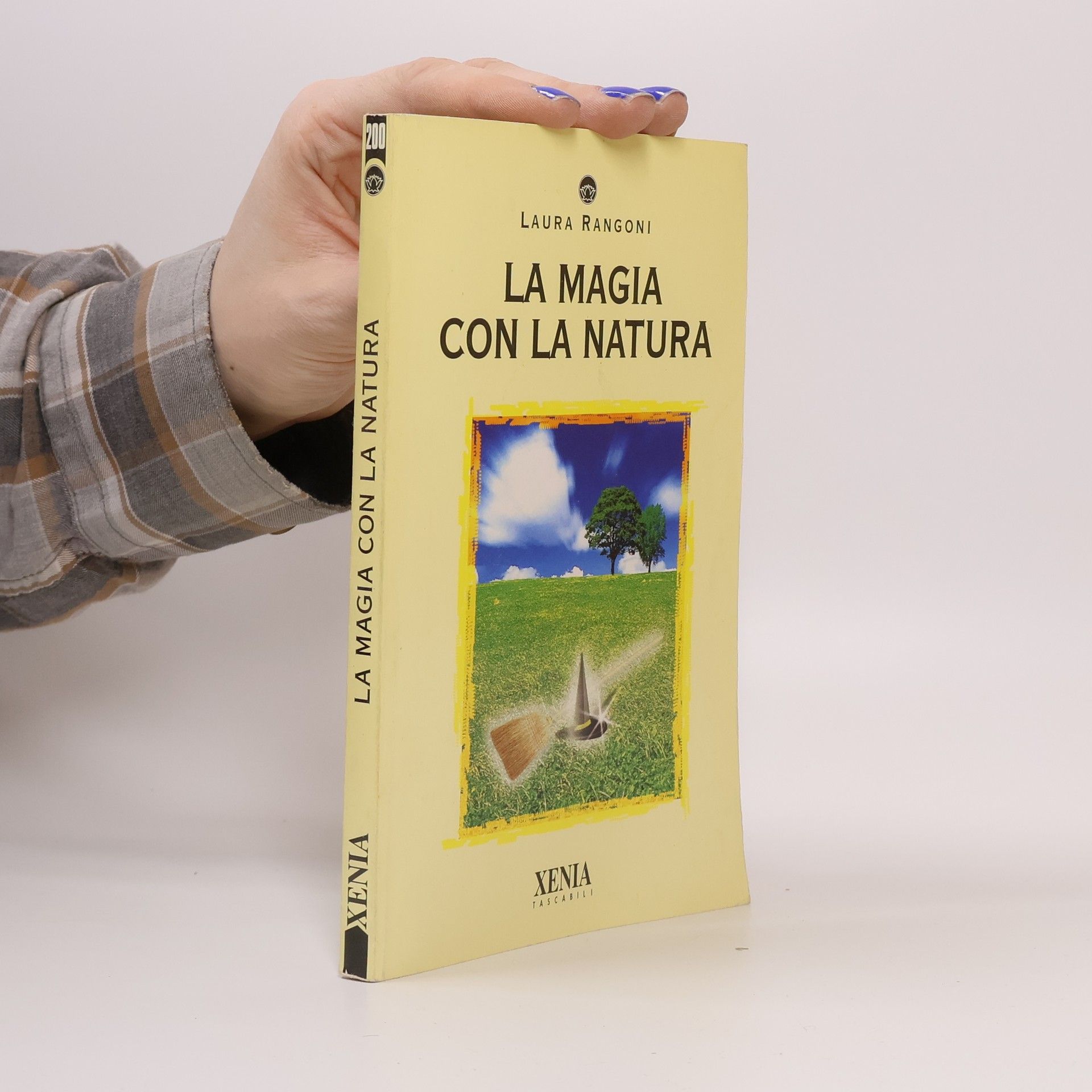 La maga con la natura