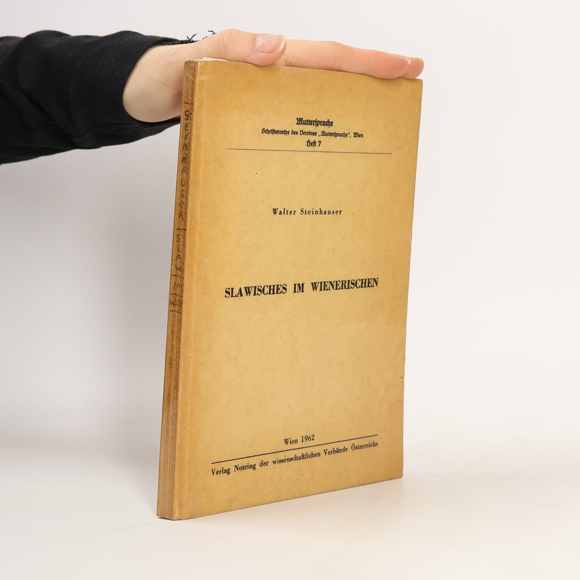 Walter Steinhauser Slawisches im Wienerischen