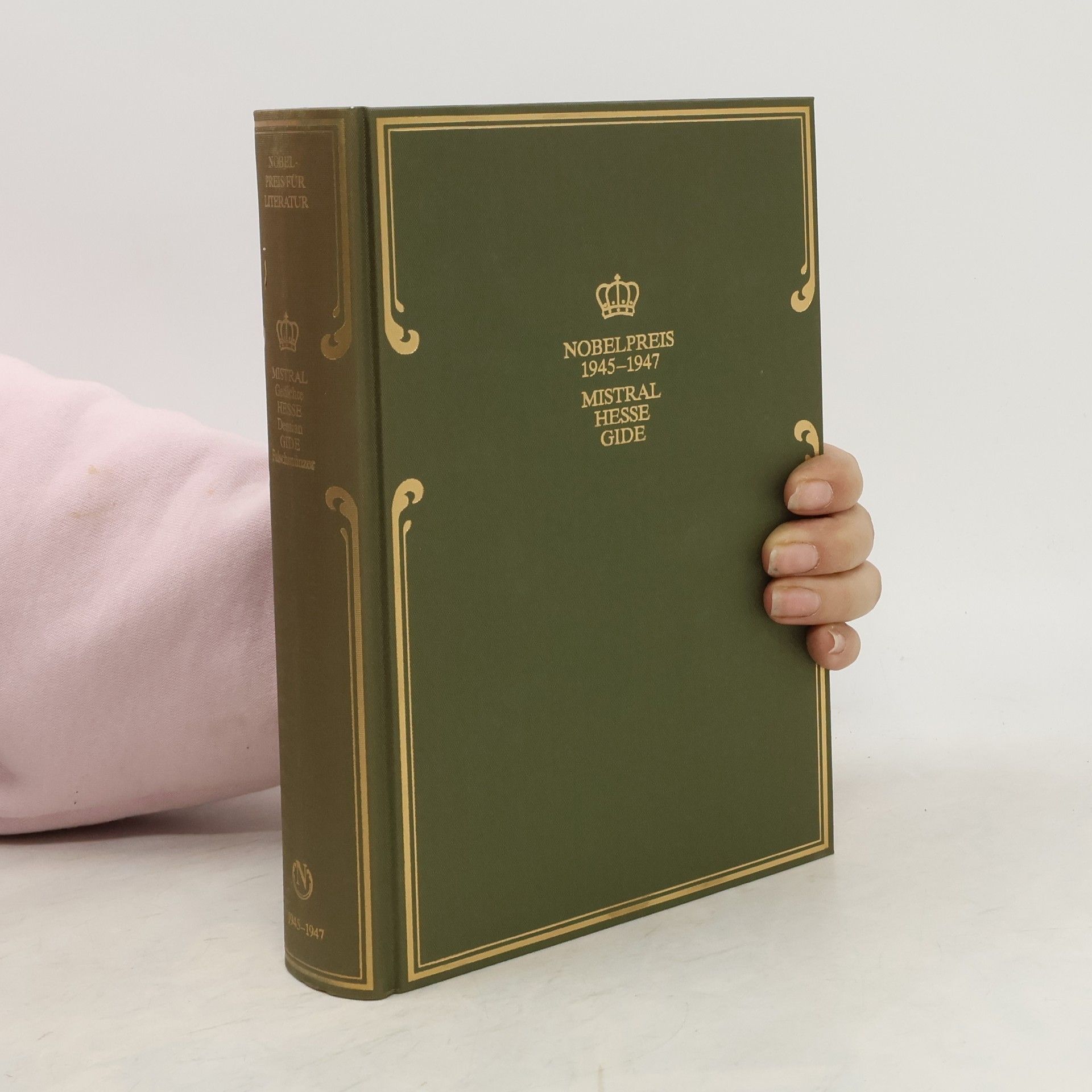 Gabriela Mistral Nobelpreis für Literatur 1945-1947. Mistral. Hesse. Gide