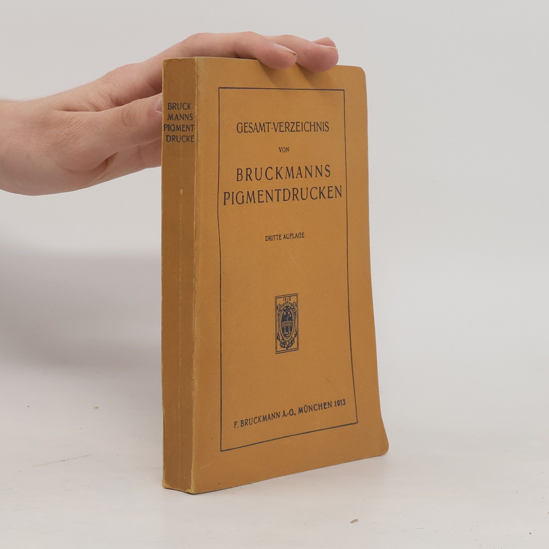 Autorenkollektiv Gesamt-Verzeichnis von Bruckmanns Pigmentdrucken