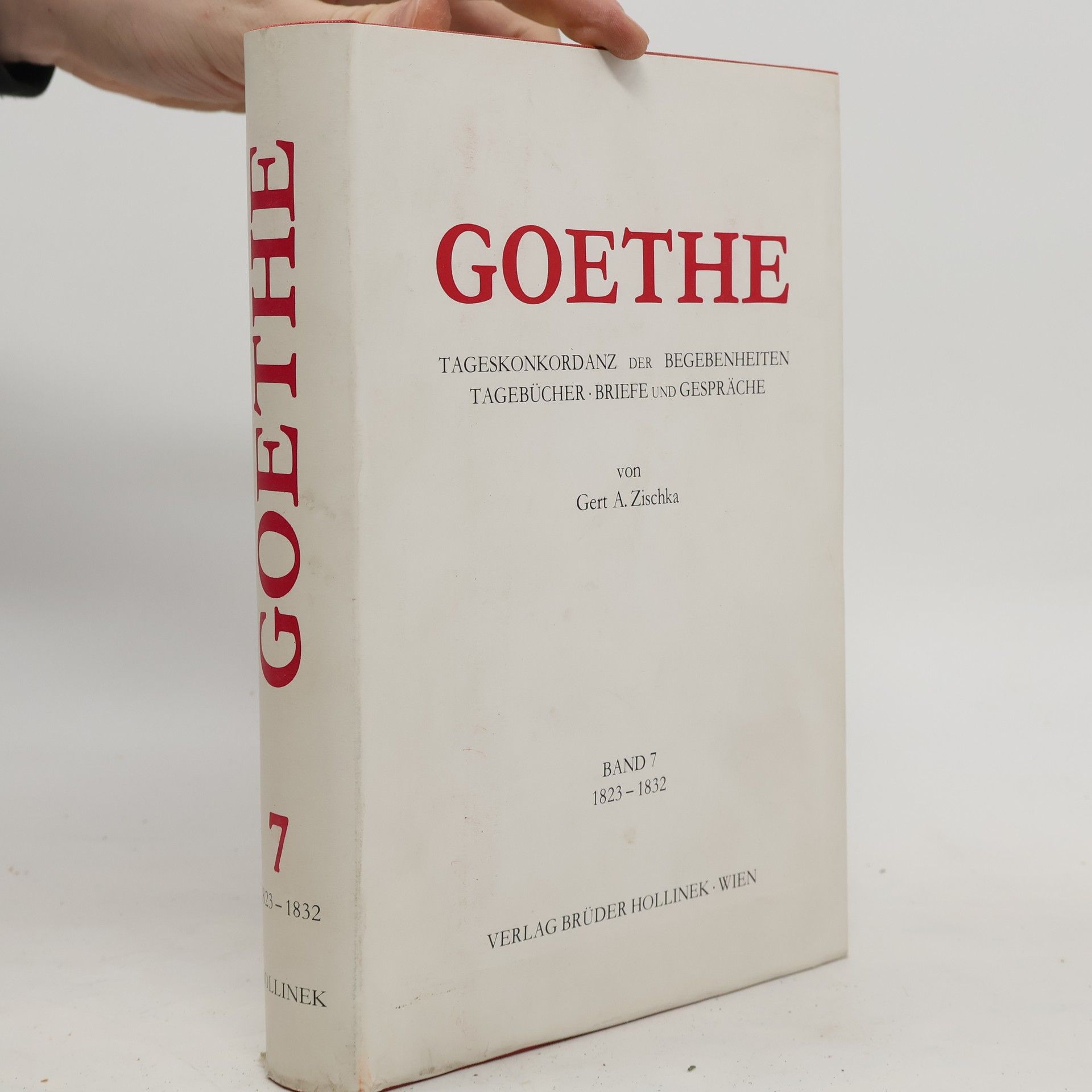 Gert A. Zischka Goethe