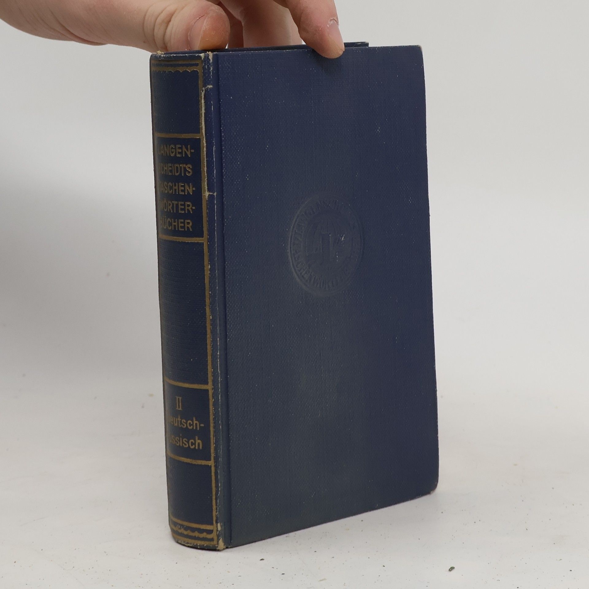 Karl Blattner Langenscheidts Taschenwörterbuch der russischen und deutschen Sprache