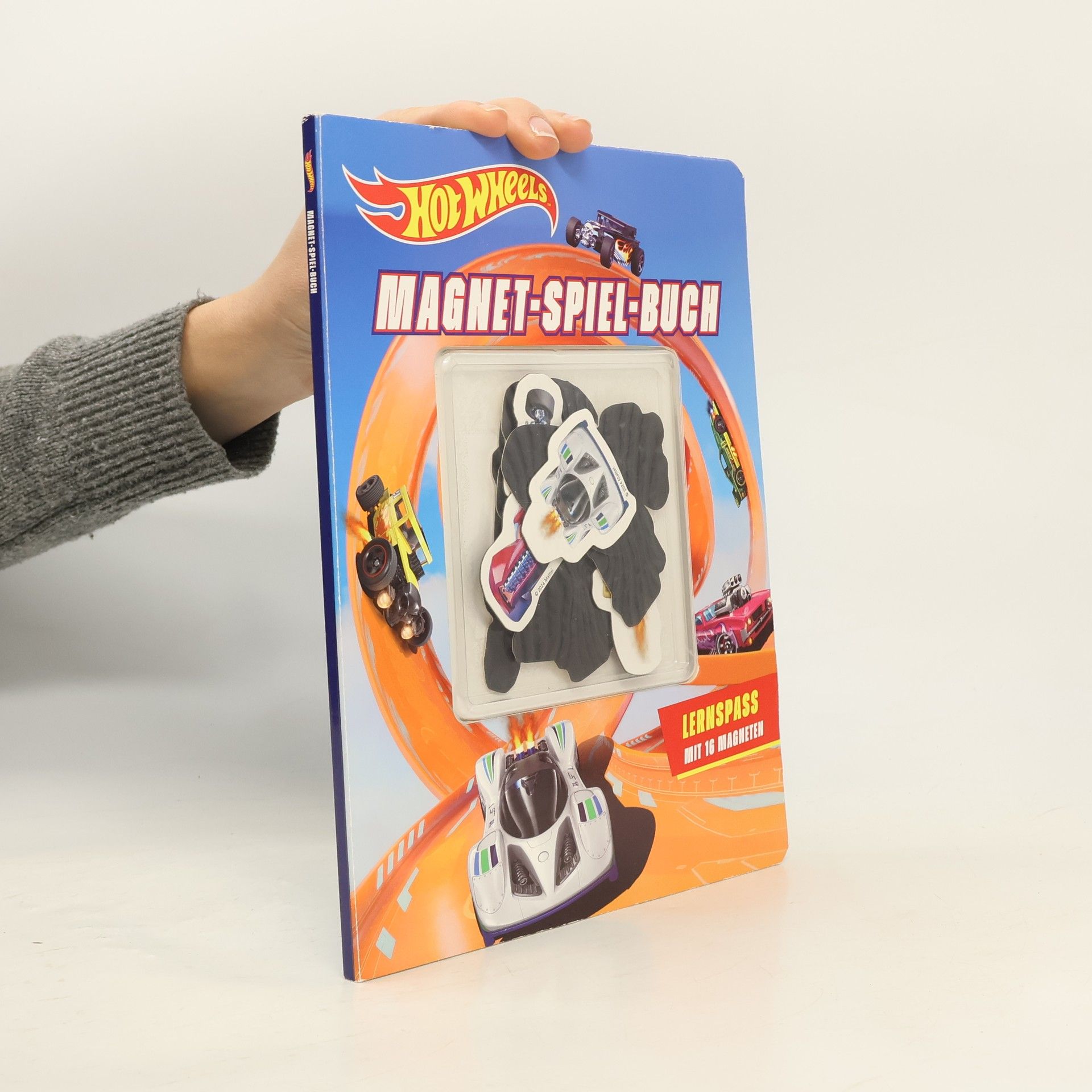 AA.VV. Hot Wheels. Magnet-Spiel-Buch