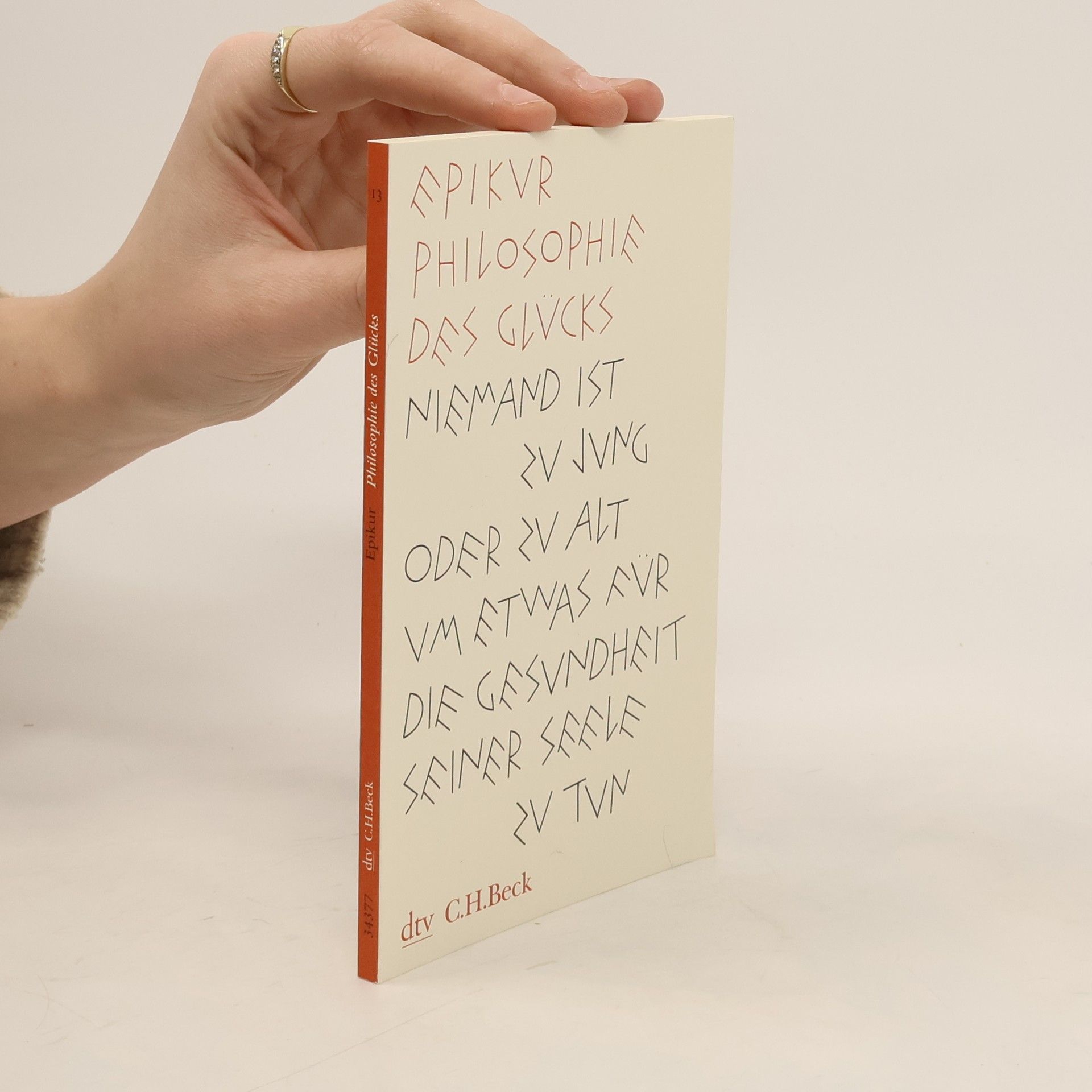 Epikúros Philosophie des Glücks