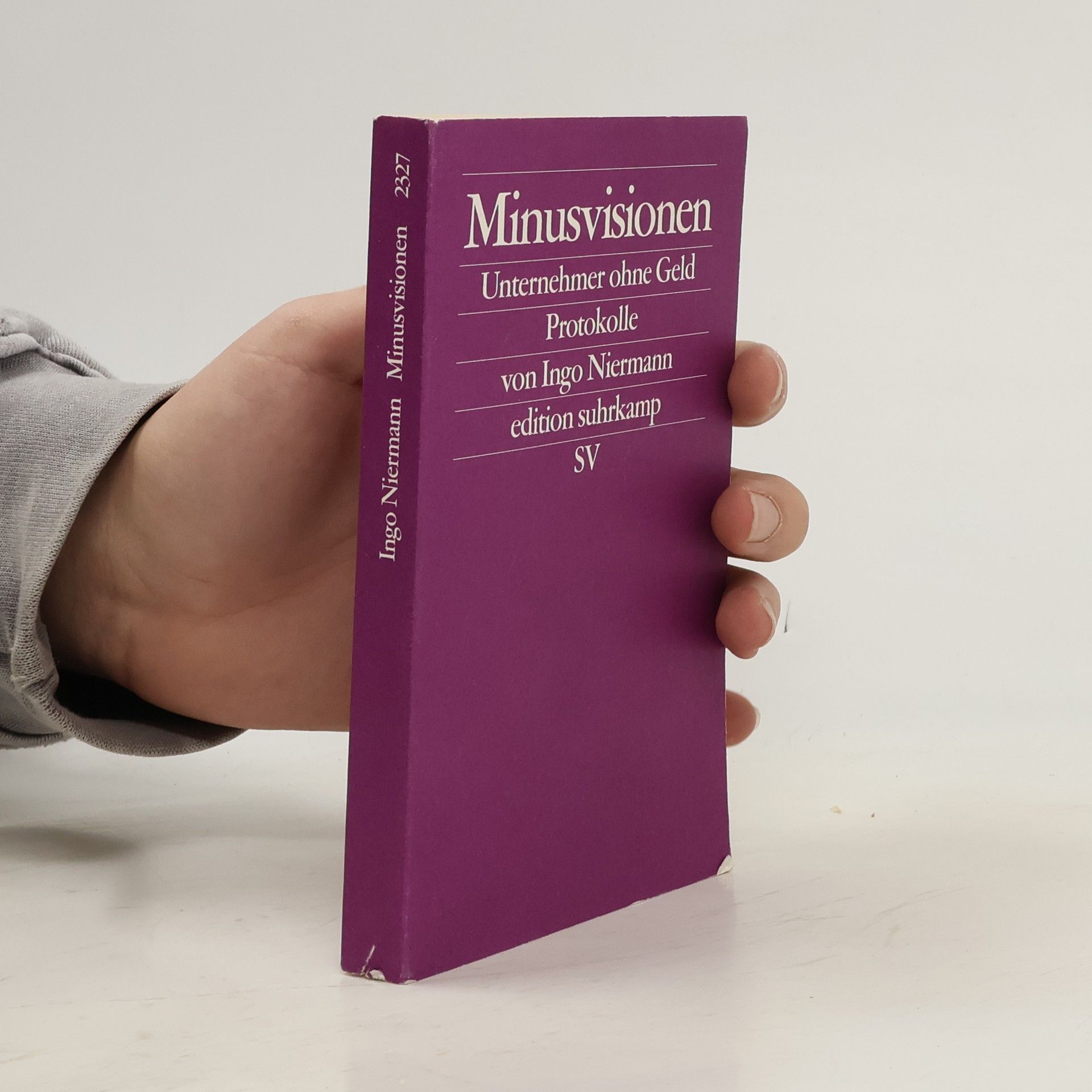 Ingo Niermann Minusvisionen