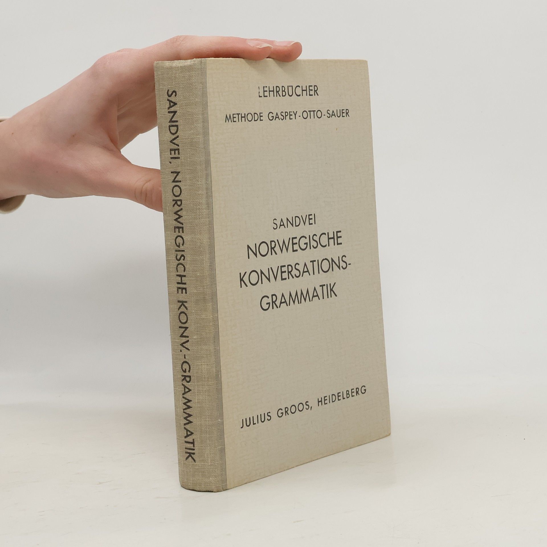 Marius Sandvei Norwegische Konversations-Grammatik