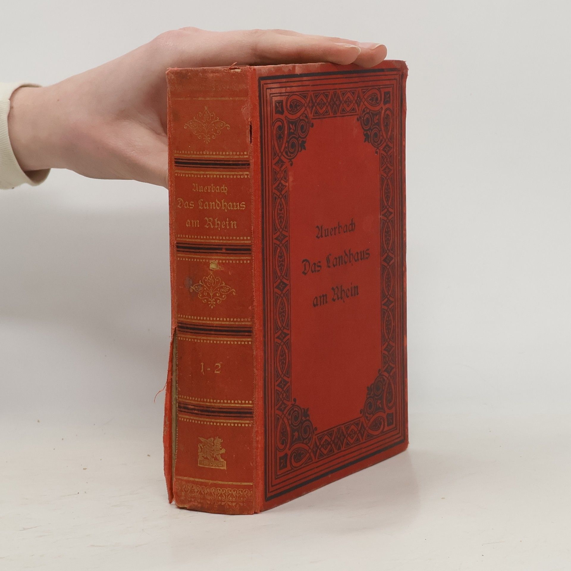 Berthold Auerbach Das Landhaus am Rhein 1-2