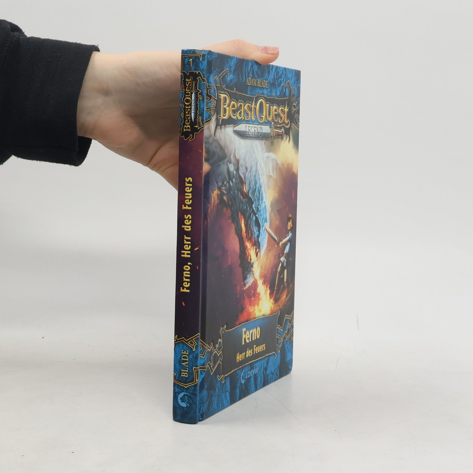 Adam Blade Beast Quest Legend - Ferno, Herr des Feuers