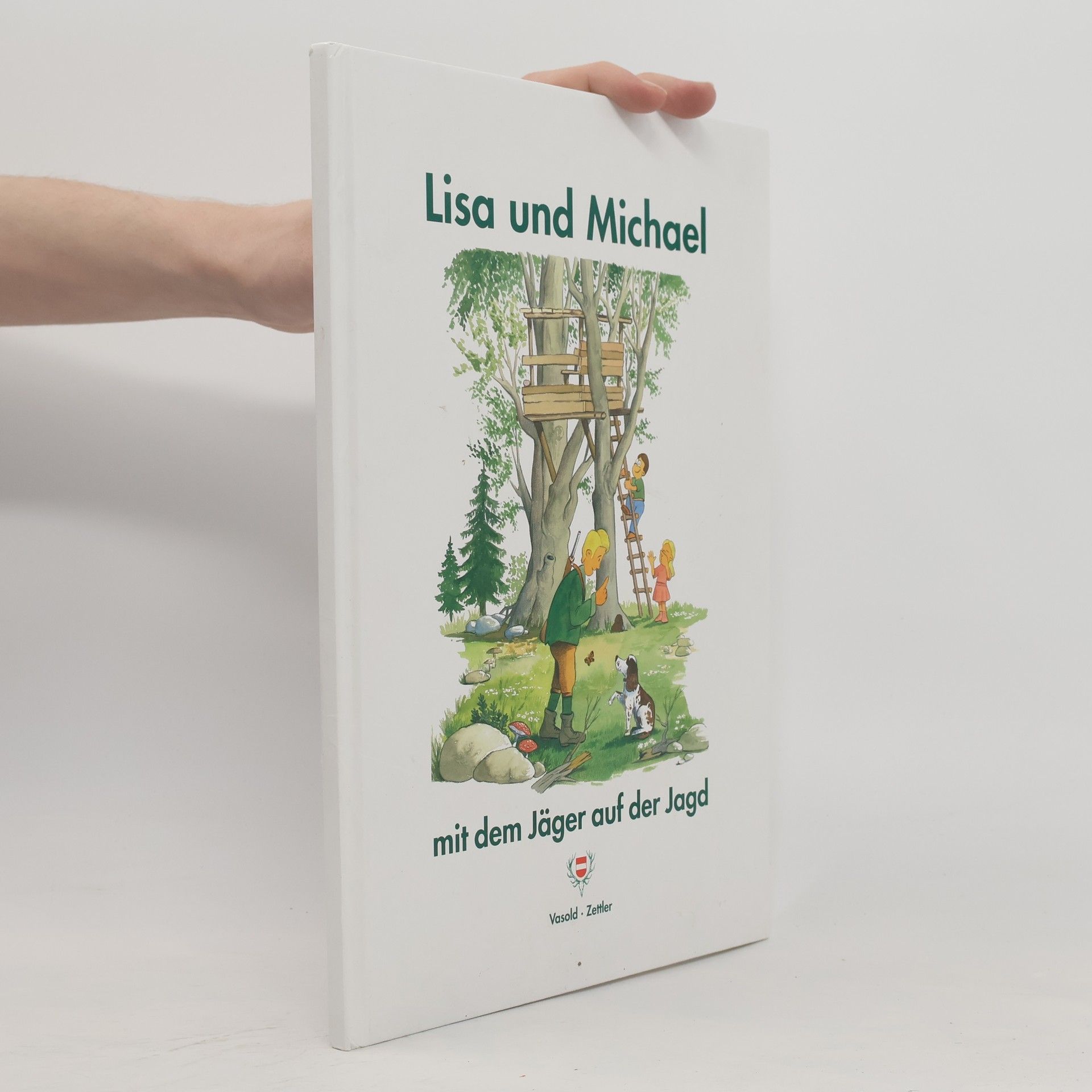 Lisa und Michael mit dem Jäger auf der Jagd