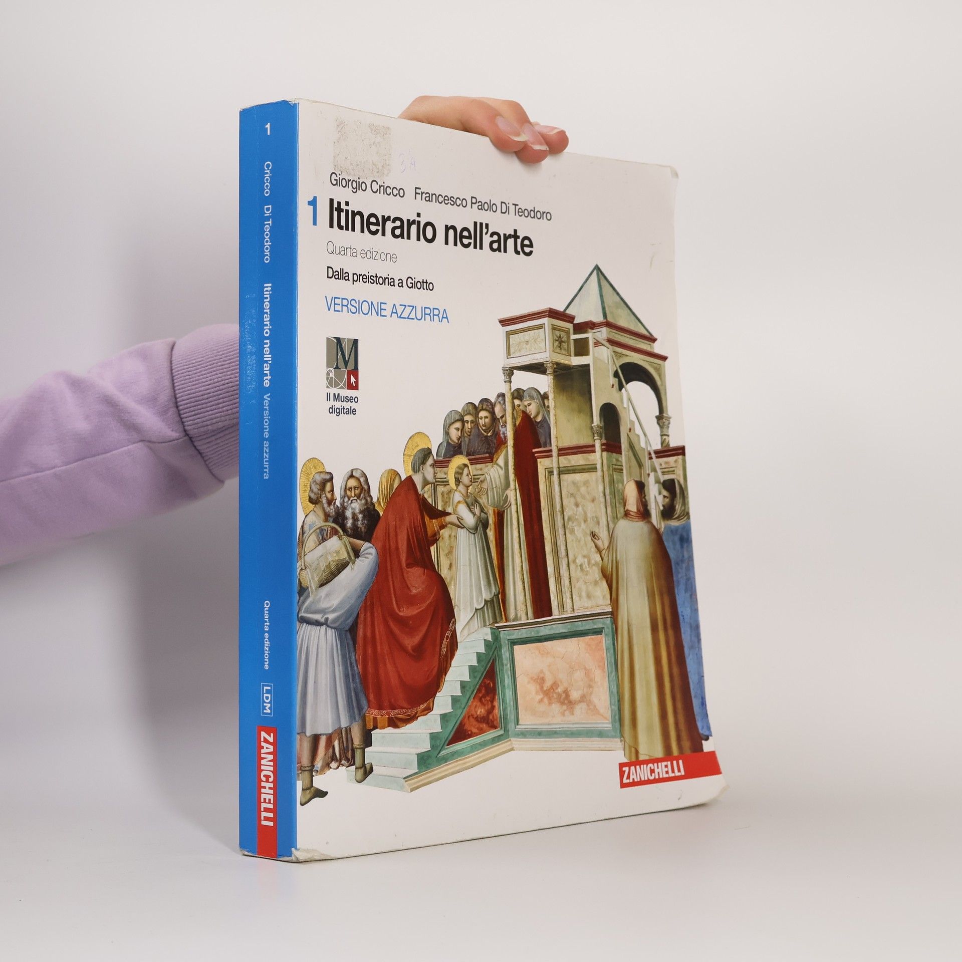 Giorgio Cricco Itinerario nell'arte. Con cicli pittorici. Per le scuole superiori. Con e-book. Con espansione online. Dalla preistoria a Giotto - quarta edizione - versione azzurra