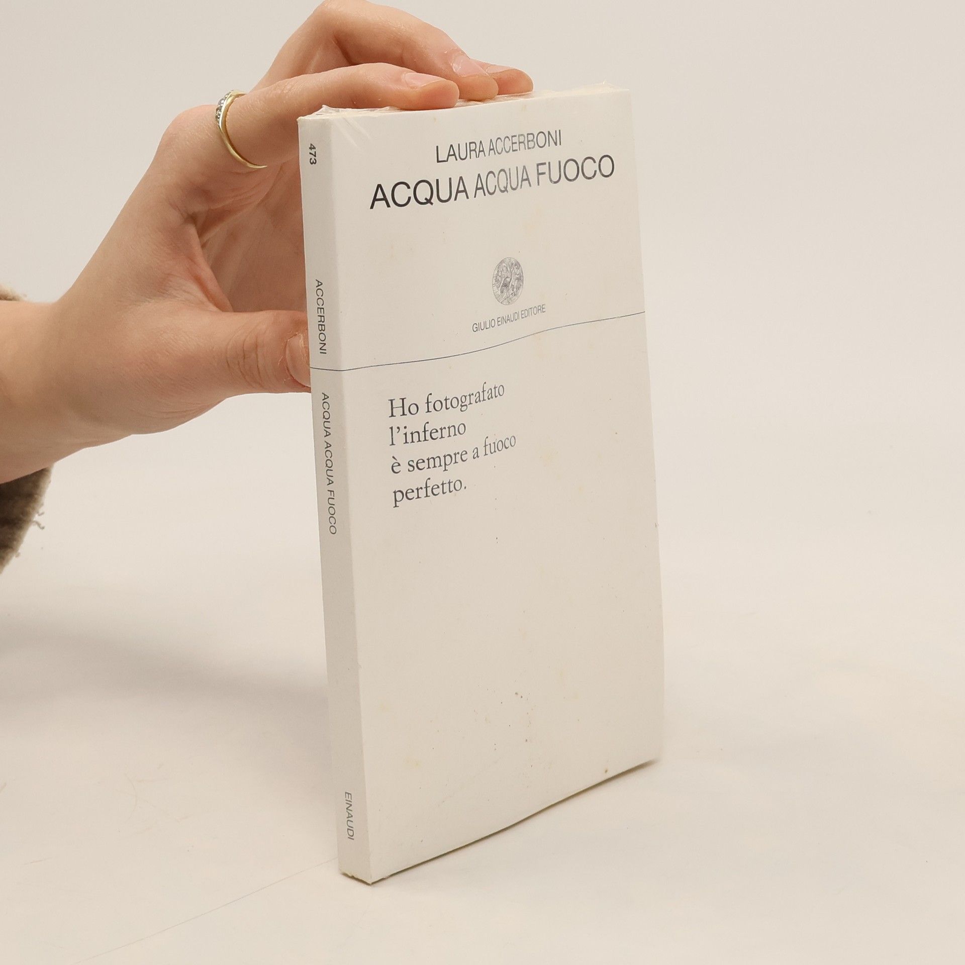 Laura Accerboni Acqua acqua fuoco