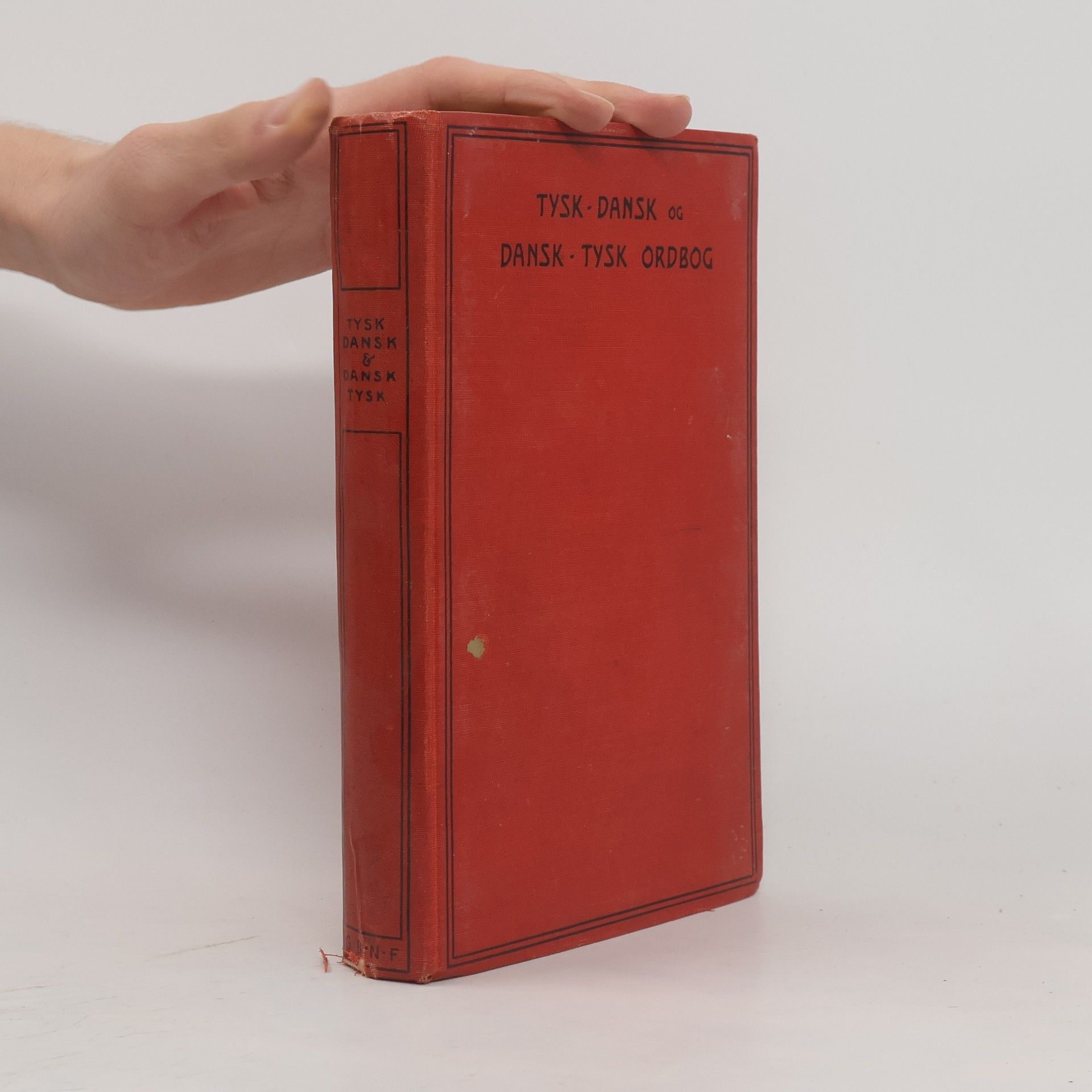 Ernst Kaper Tysk-Dansk Ordbog