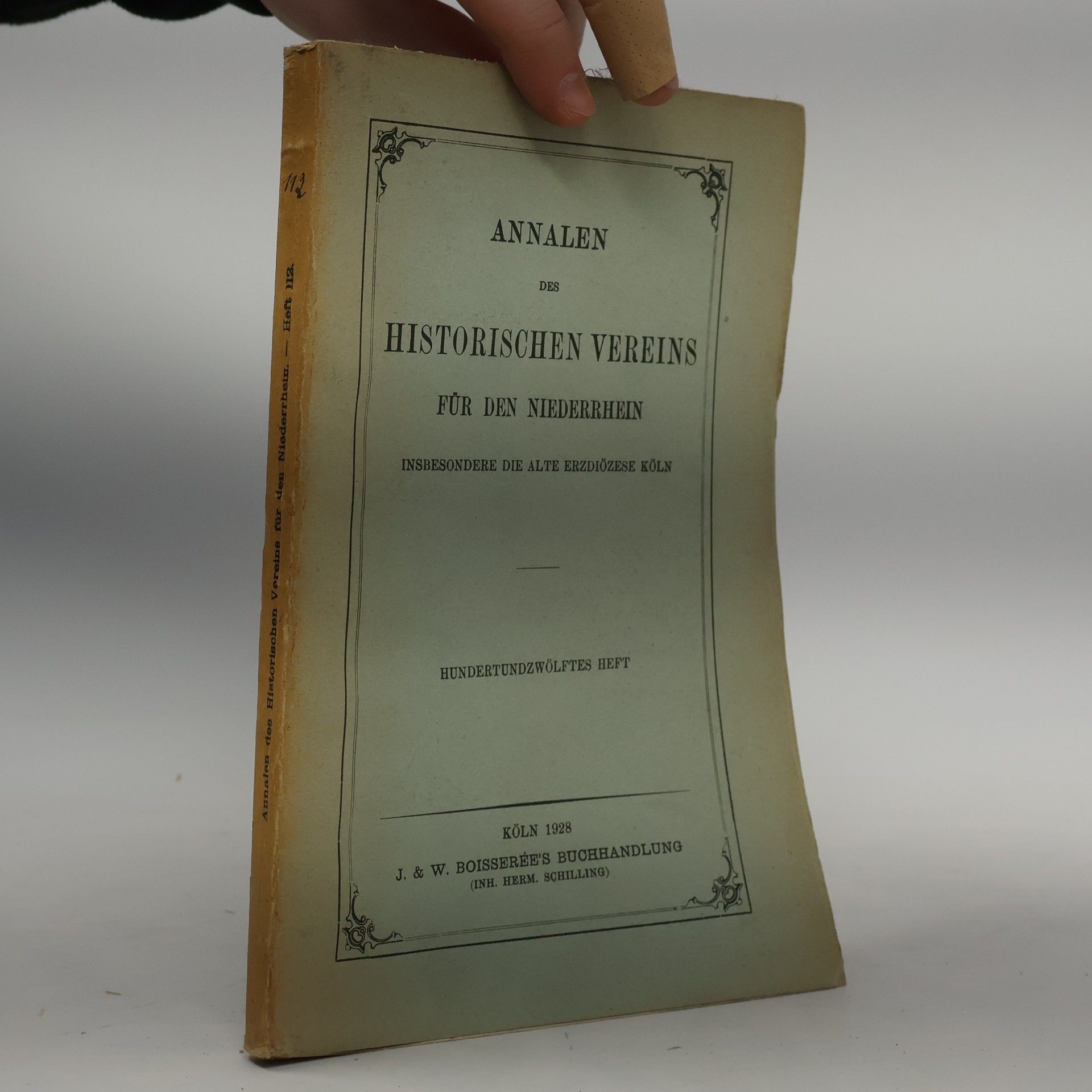 Kolektív autorov Annalen Des Historischen Vereins Fur Den Niederrhein