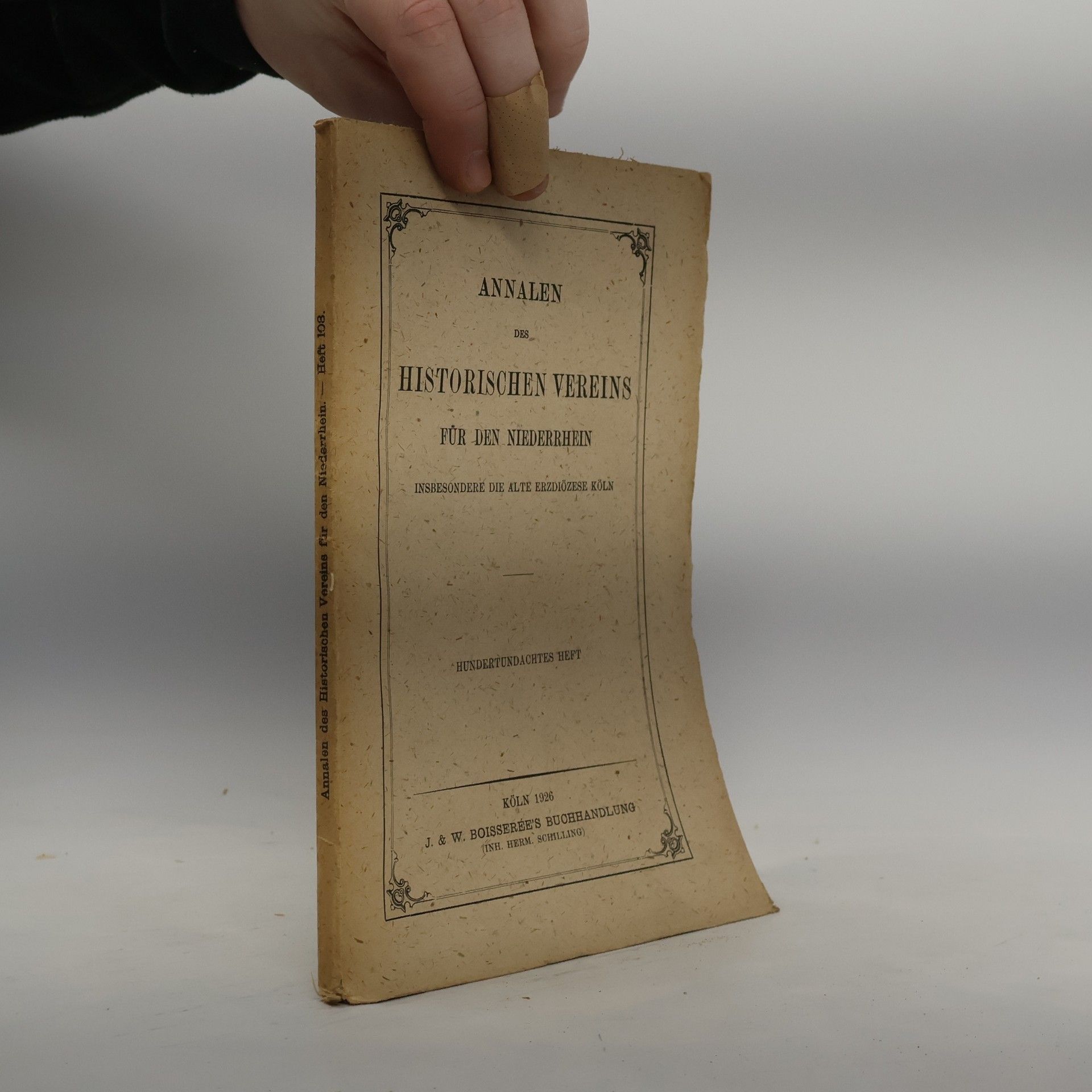 Collectif d'auteurs Annalen des historischen Vereins für den Niederrhein