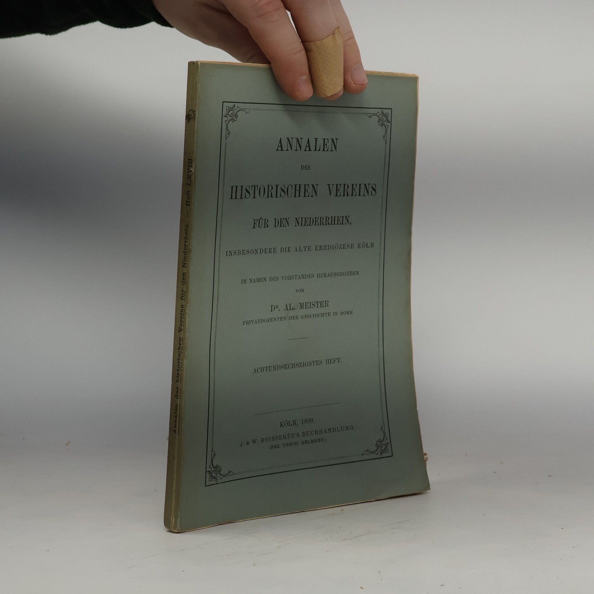 Collectif d'auteurs Annalen des Historischen Vereins für den Niederrhein