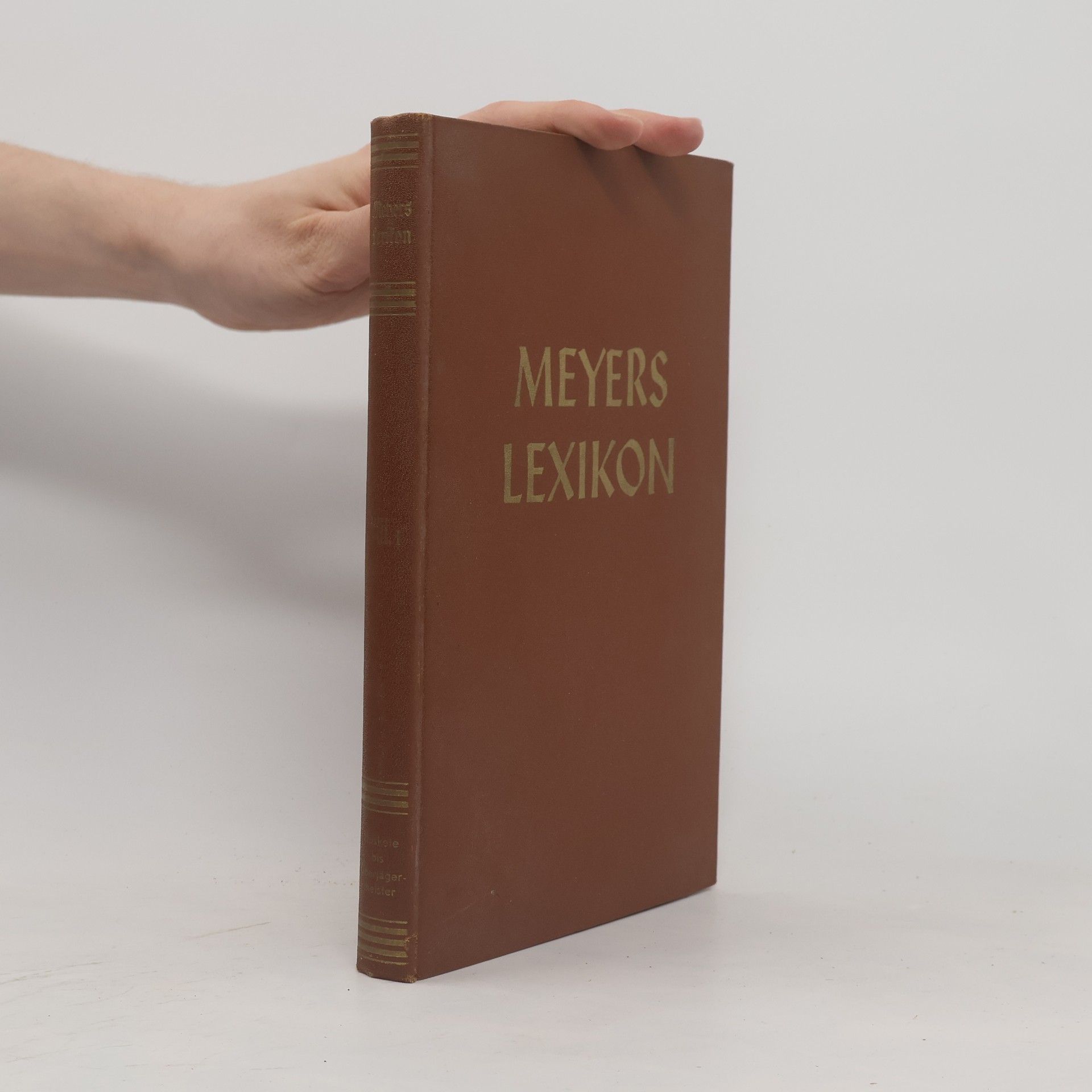 Auteurscollectief Meyers Lexikon 8., I. Teil