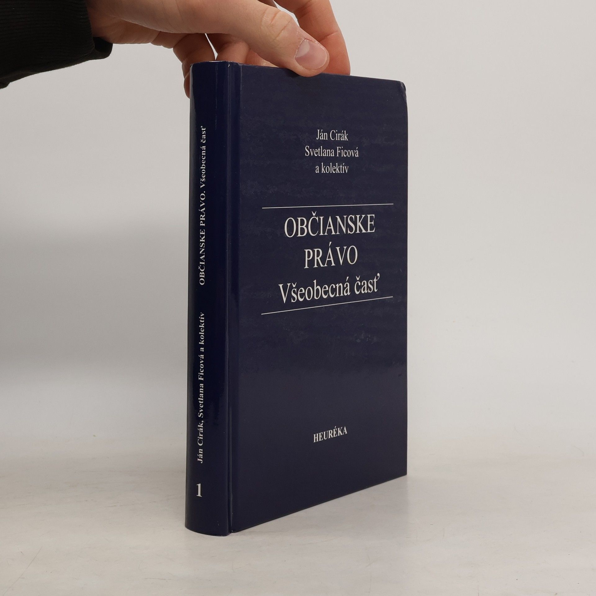 Ján Cirák Občianske právo : všeobecná časť