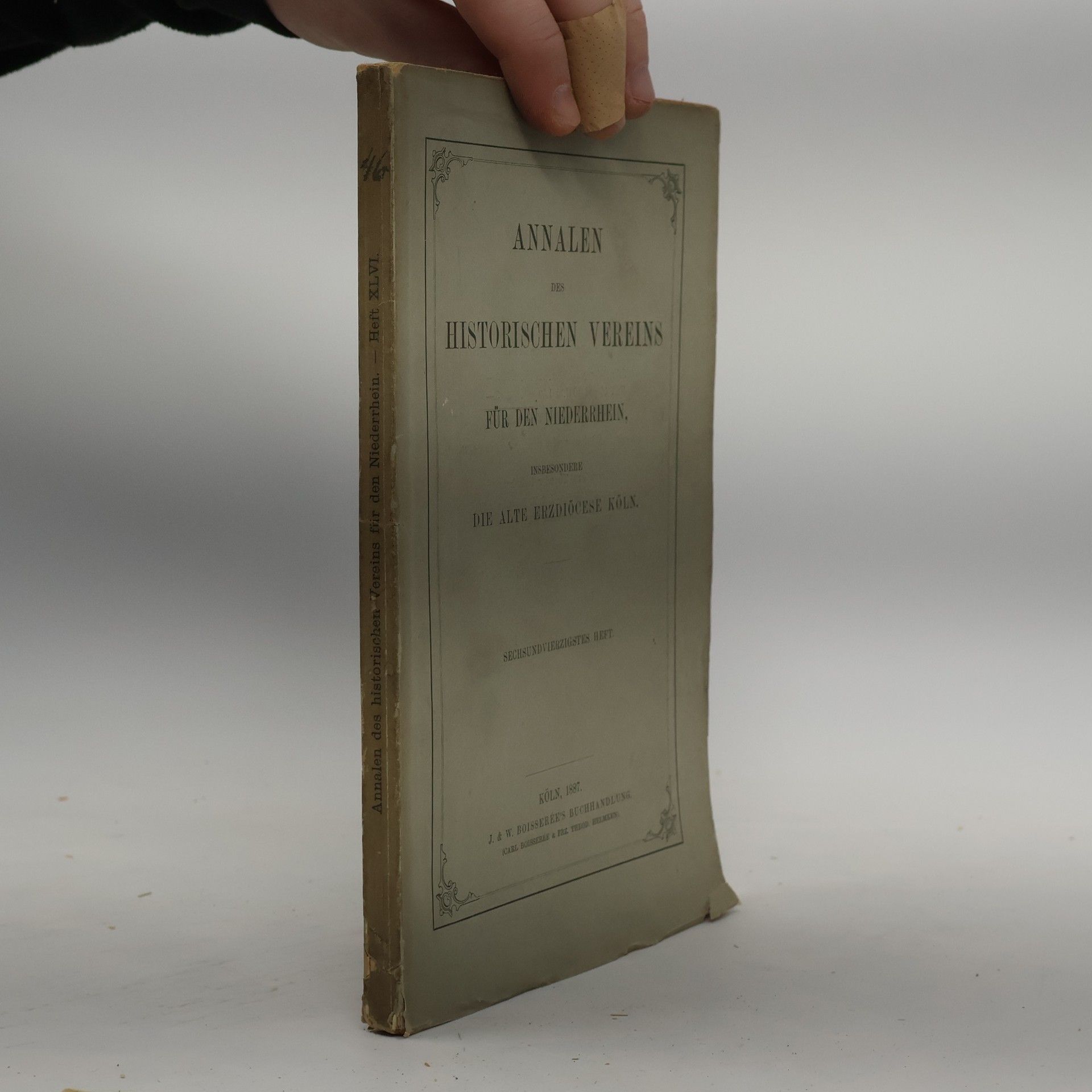 Autorenkollektiv Annalen des Historischen Vereins für den Niederrhein