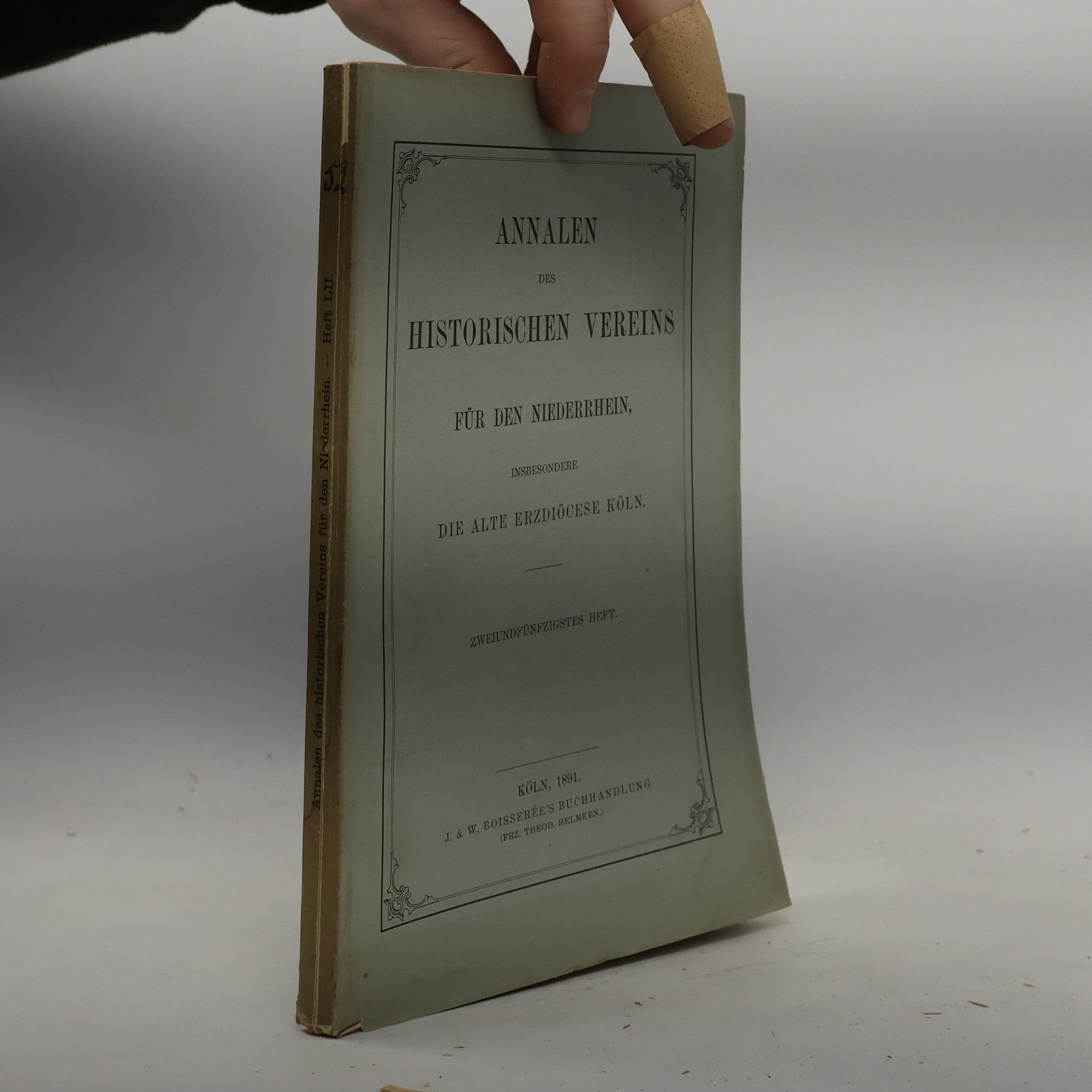 Collectif d'auteurs Annalen des Historischen Vereins für den Niederrhein