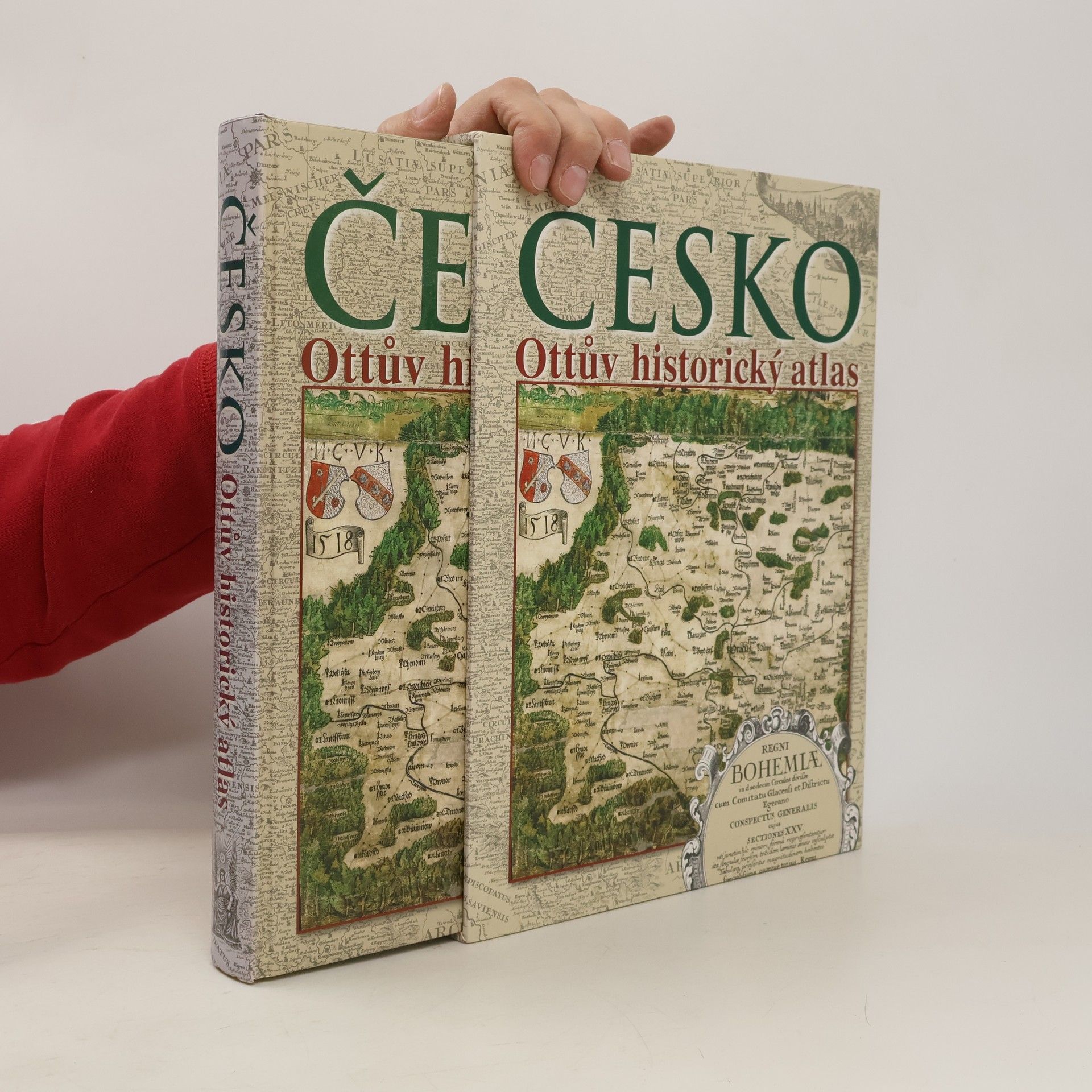 Eva Semotanová Česko. Ottův historický atlas
