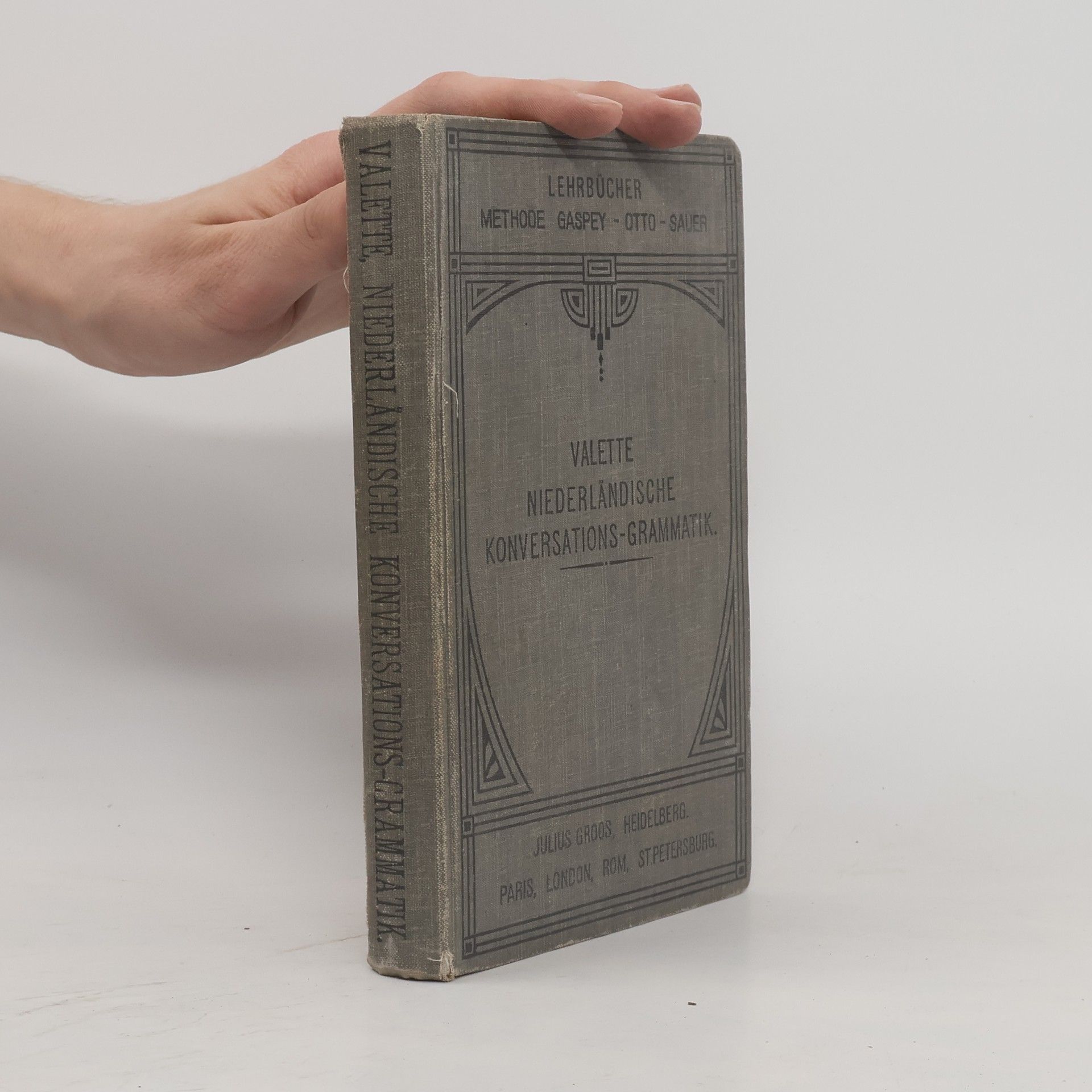 T. G. G. Valette Niederländische konversations-grammatik