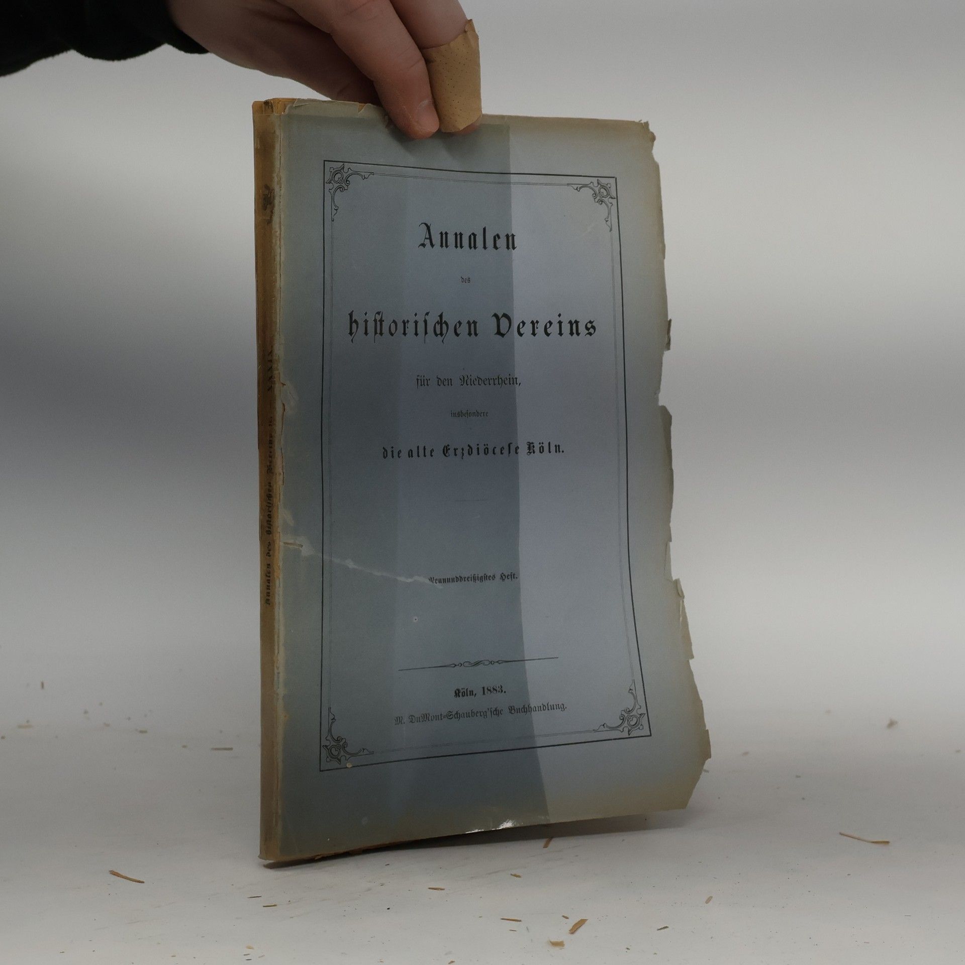 Collectif d'auteurs Annalen des historischen Vereins für den Niederrhein