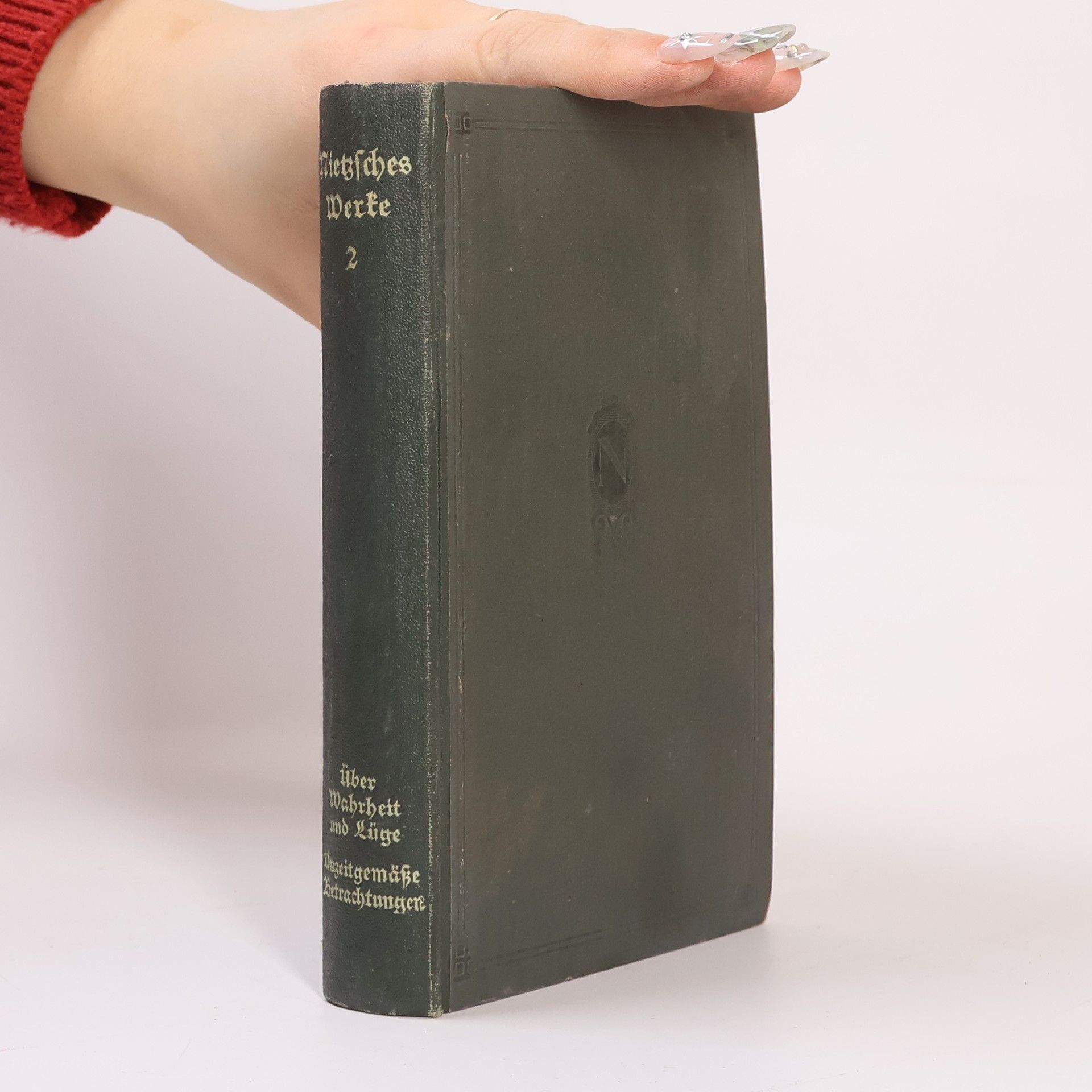 Friedrich Nietzsche Über Wahrheit und Lüge im außermoralischen Sinne