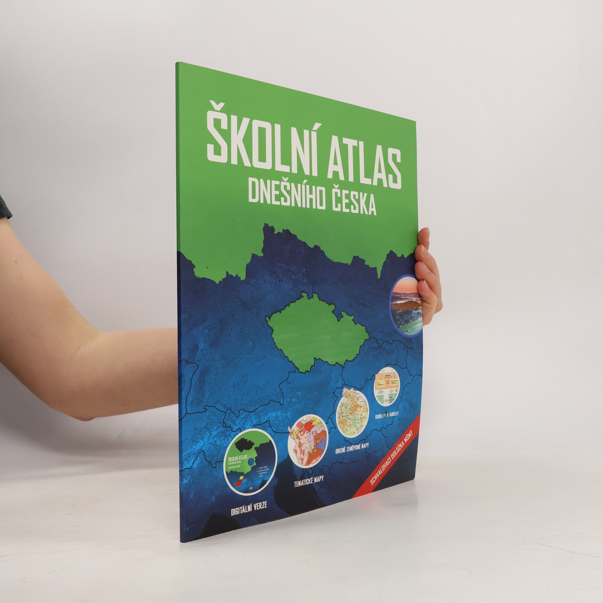 Martin Hanus Školní atlas dnešního Česka