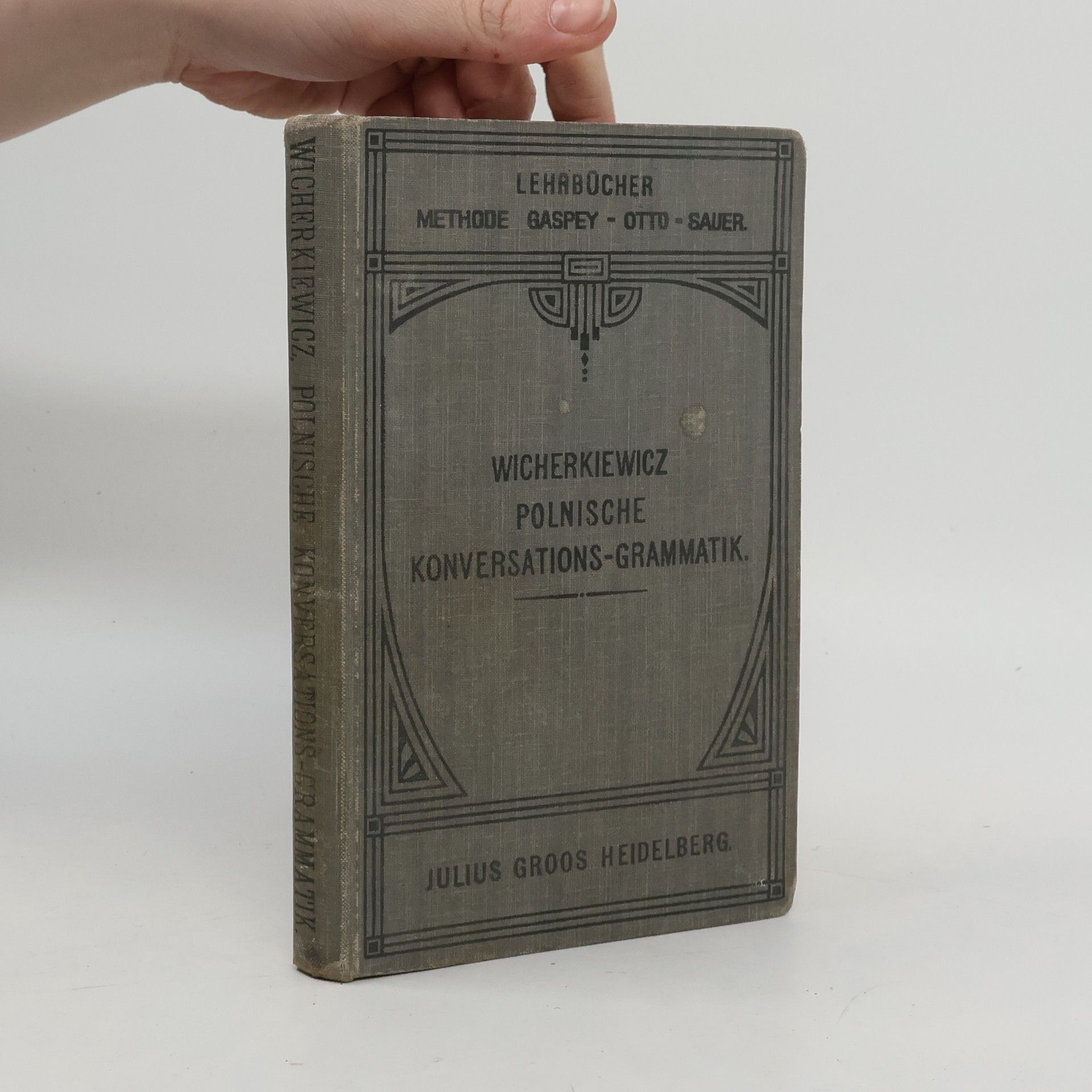 W. Wicherkiewicz Wicherkiewicz Polnische Konversations-Grammatik