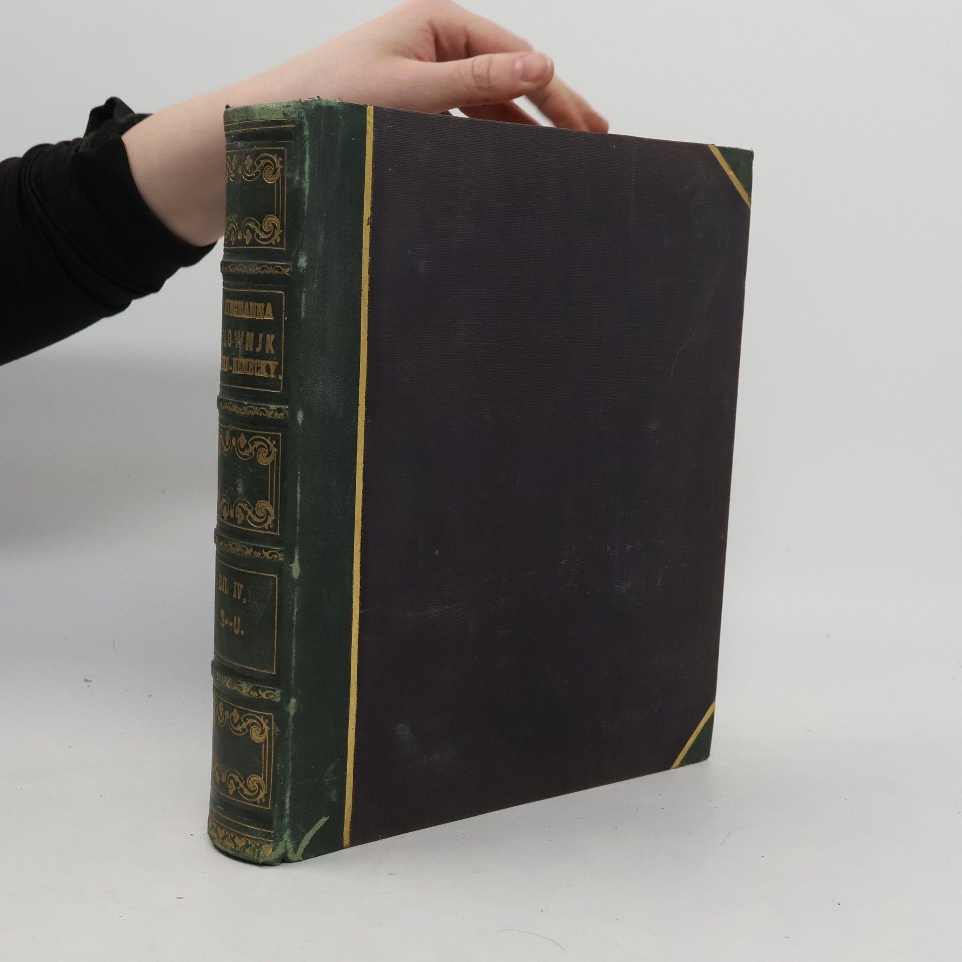 Josef Jungmann Slownjk česko-nemecký IV. S-U